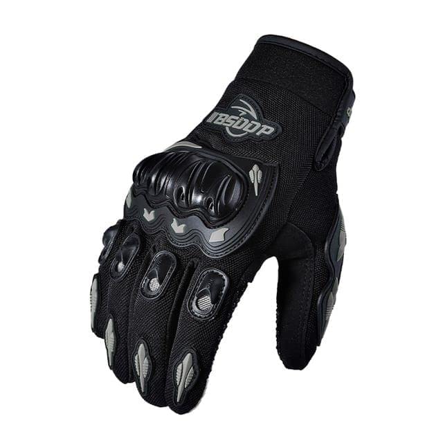 MIKANIX Full Finger Bike Riding Gloves with Touch Screen Sensitivity at Index Finger, Protective Off-Road Motorbike Racing & Cycling Gloves for Men and Women