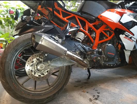 Mikanix Premium Universal Exhaust Silencer/Silencer Muffler Pipe for All Bikes/Motorcycle