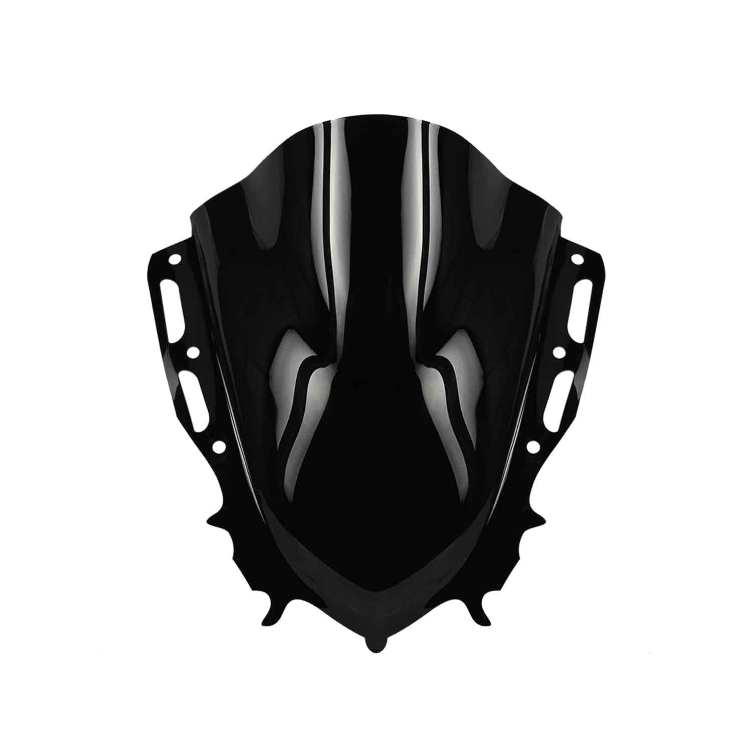 MIKANIX Unbreakable Visor Windscreen/Wind Deflectors Double Bubble Headlight Visor for R15 V4 / M Bike Fairing Bike Windshield