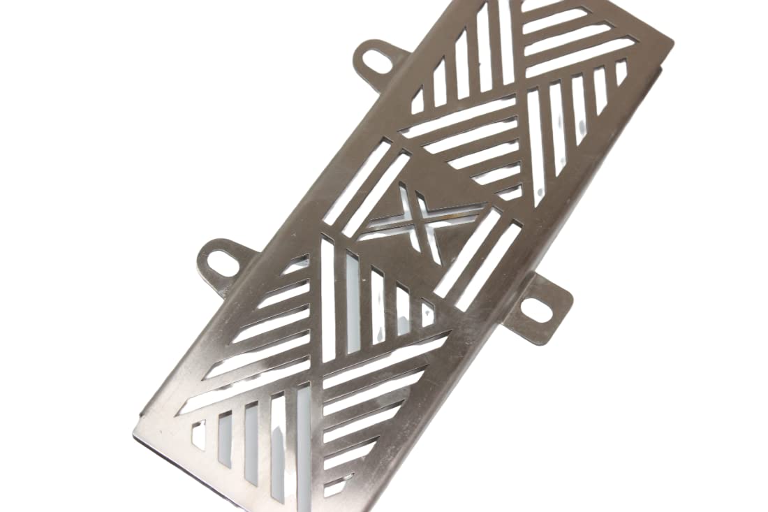 Mikanix Xpulse Bike Stainless Steel Radiator Guard Protector Grill/Cover for Hero Xpulse 200
