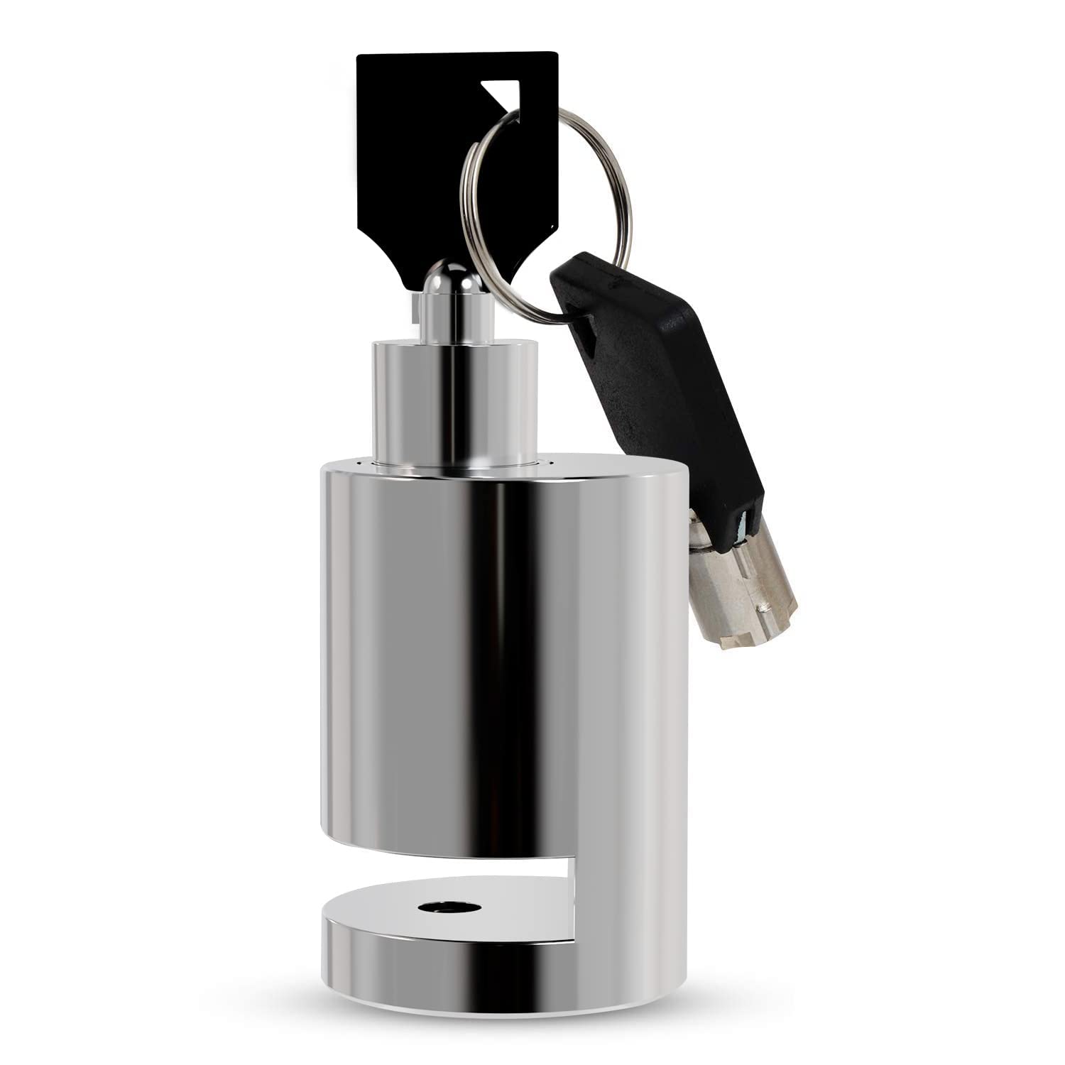 OBEROI'S TRADERS 1 Year Rusting Warranty Stainless Steel Heavy Duty Anti Theft Motorcycle Disc Brake Lock for All Bikes Security