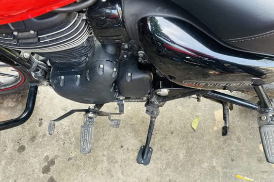 OBEROI'S TRADERS Stainless Steel Side Stand Extender Compatible with Royal Enfield Meteor 350