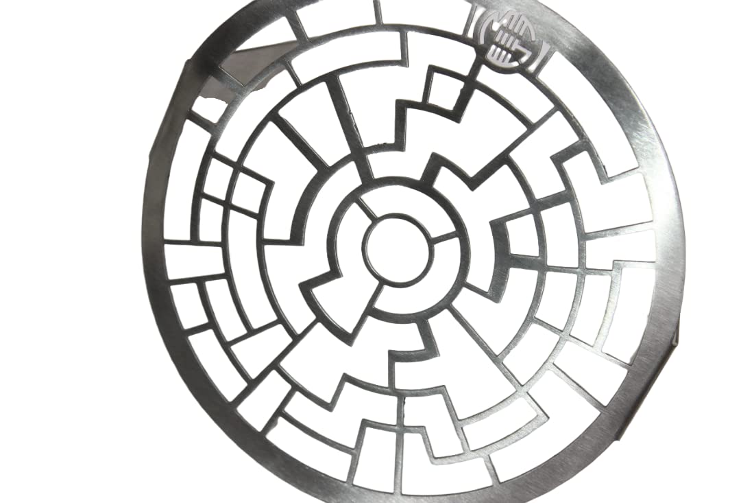 MIKANIX Stainless Steel Motorcycle Headlight Protector Grill/Jali Cover For Xpulse 200