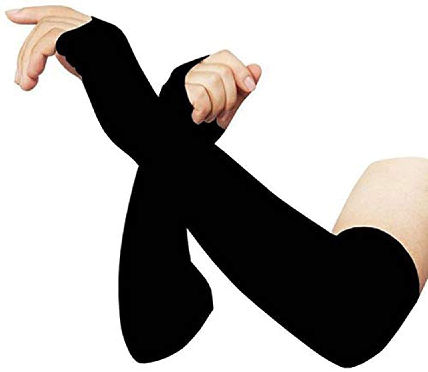 OBEROI'S TRADERS Dust and UV Protection Stretchable Face Mask & Arm Sleeves Combo For Men & Women