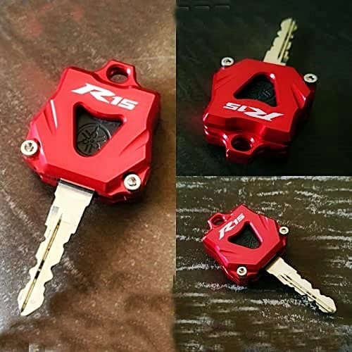 OBEROI'S TRADERS CNC Aluminum Bike Key Case Cover / Key Ring Shell For R15 V3 V2 V1
