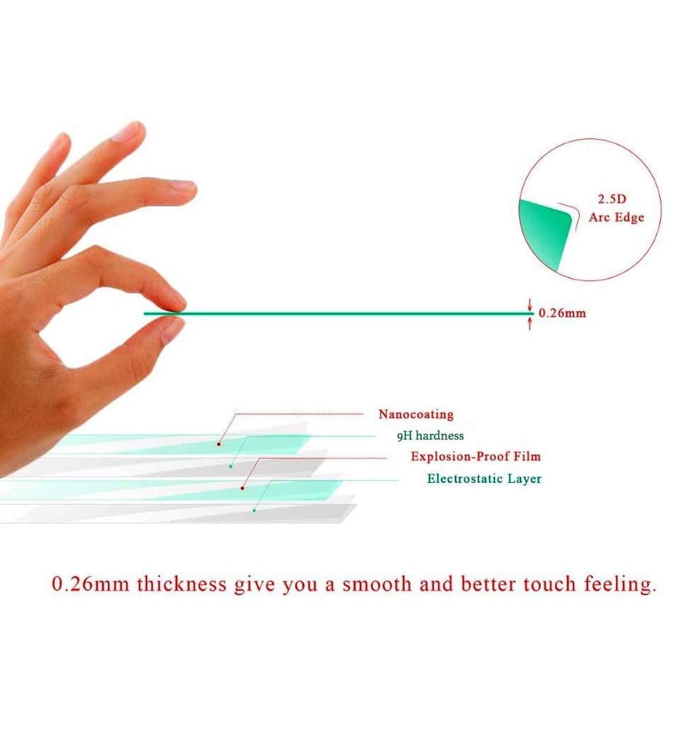 MIKANIX Scooty Speedo Meter Display Screen Guard Tempered Glass Anti Scratch Protector for Honda Activa 3G/4G