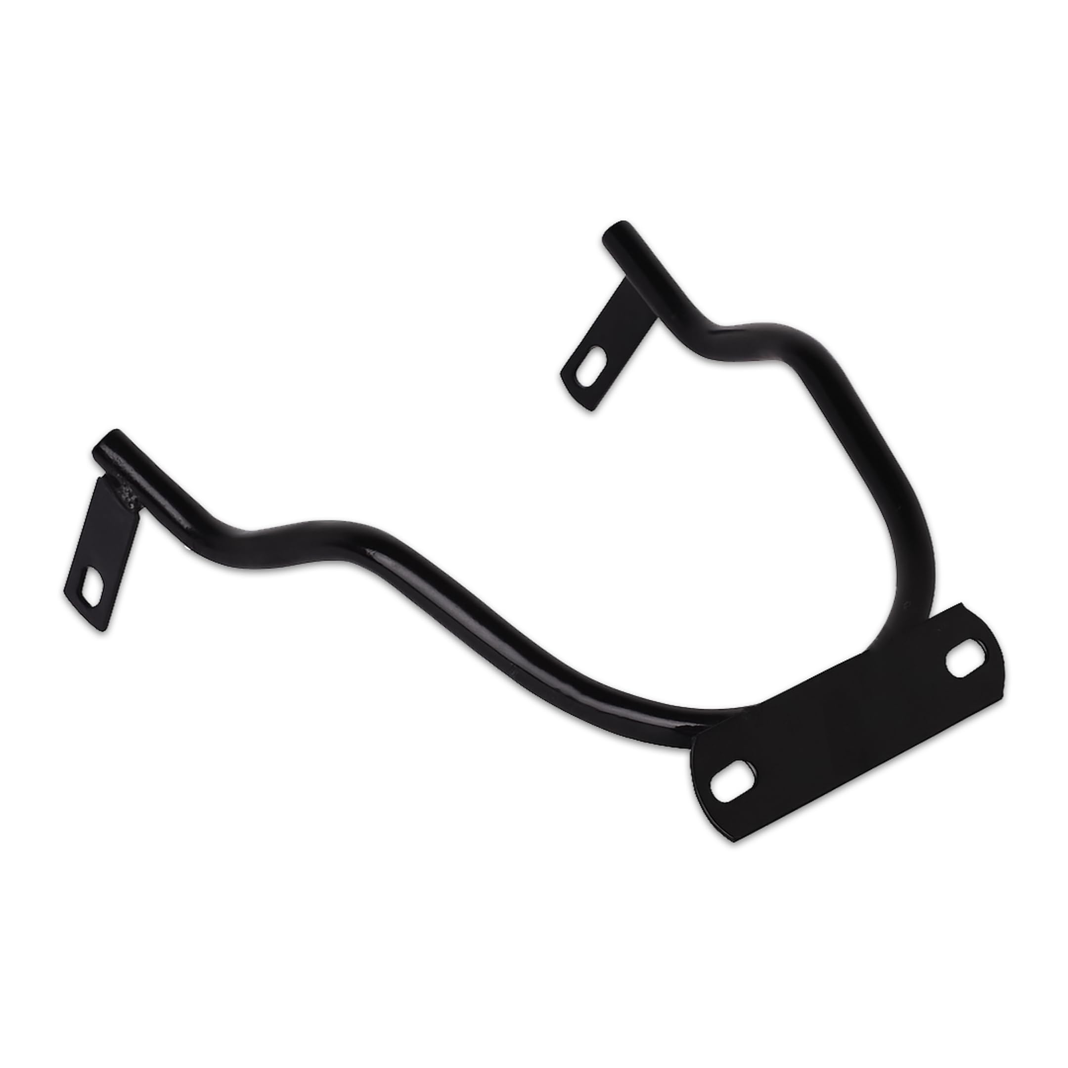 MIKANIX Universal Bike Front Number Plate Holder Bracket | Fits All Motorcycles | Heavy-Duty Metal | Rust-Free & Anti-Vibration Design Compatible with (NS-160,200,125)
