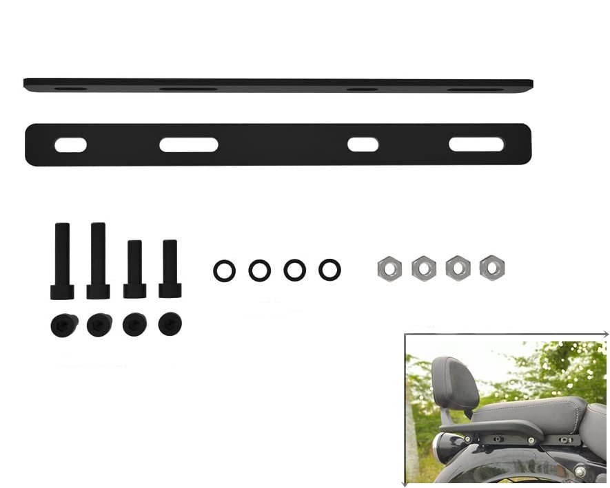 MIKANIX Meteor 350 Adjustable Passenger Backrest Extender | Relocation Kit