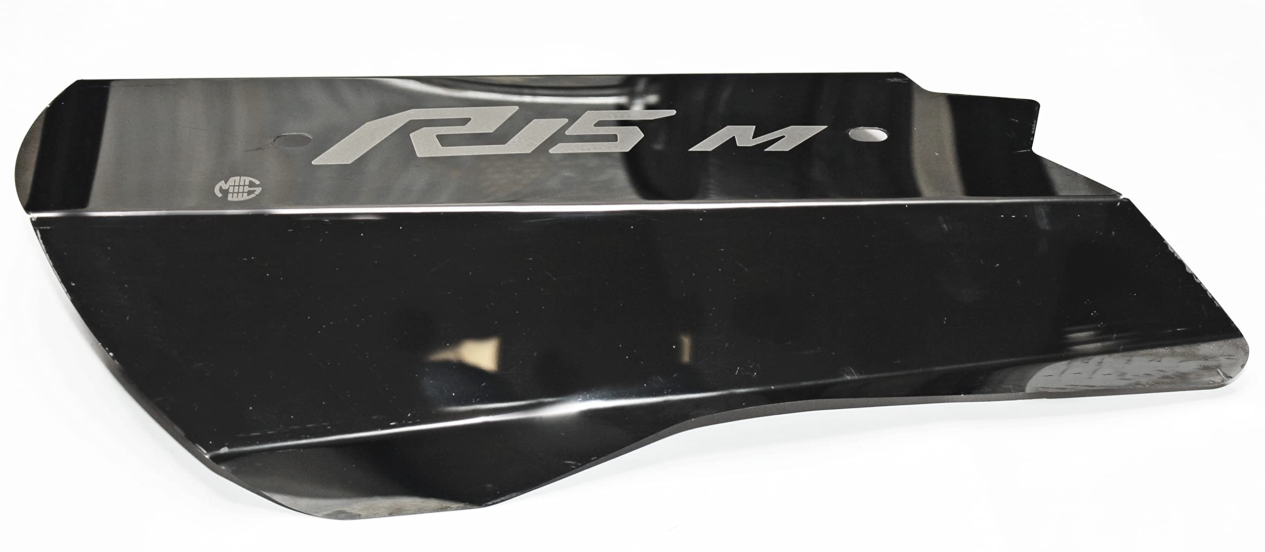 OBEROI'S TRADERS Premium Yamaha R15M Exhaust Cover Silencer Protector (Grey)