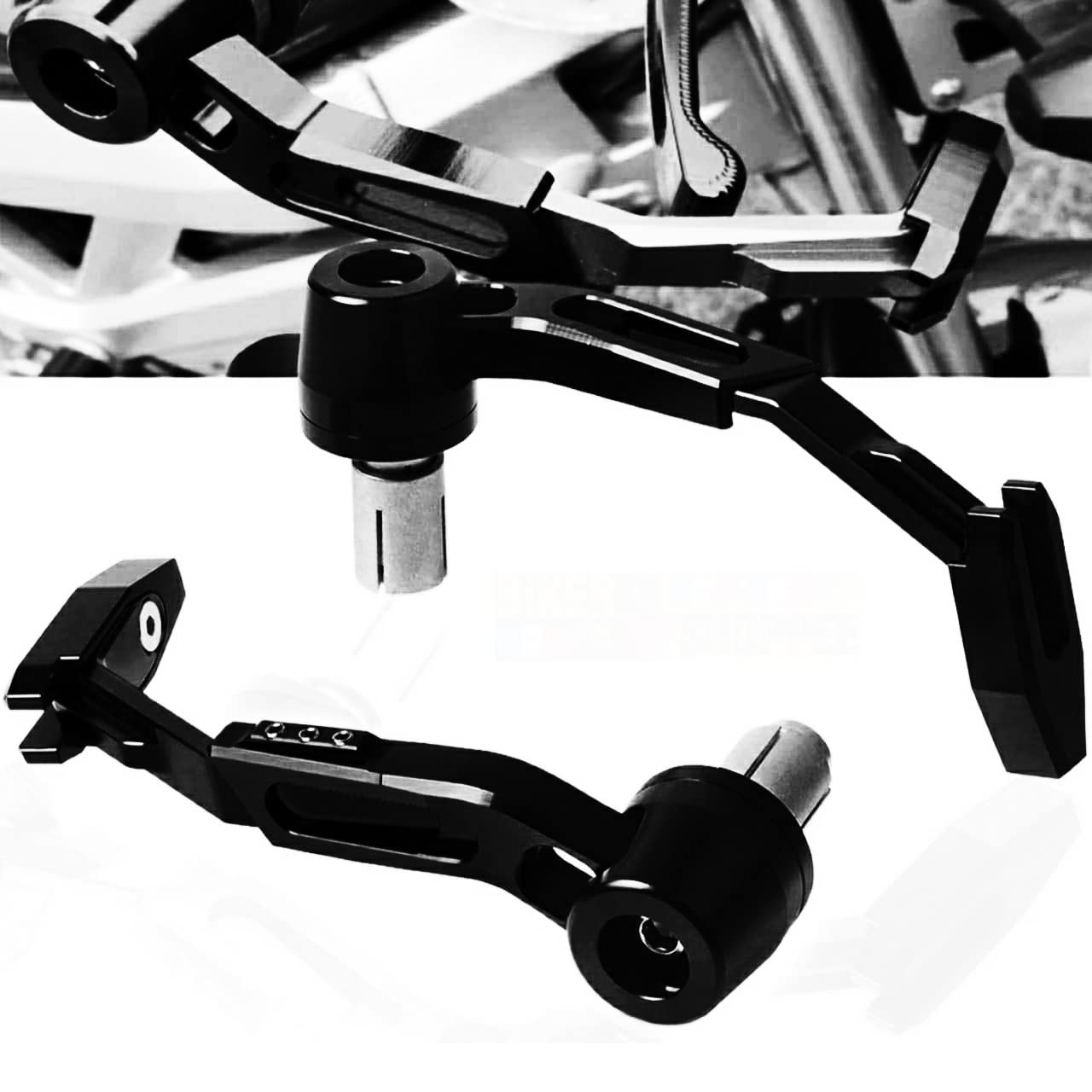 OBEROI'S TRADERS Motorcycle Handlebar Brake Clutch Lever Guard Protector/Protective Hand Guard for All Bikes Hand Guard