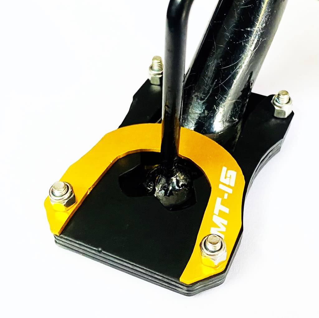 OBEROI'S TRADERS Premium MS Side Stand Extender Compatible with/for for Yamaha MT15