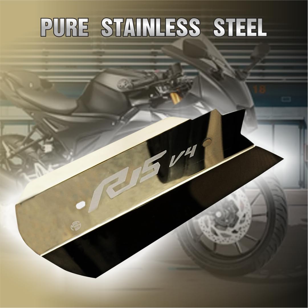 MIKANIX Premium Yamaha R15 V4 Exhaust Cover Silencer Protector