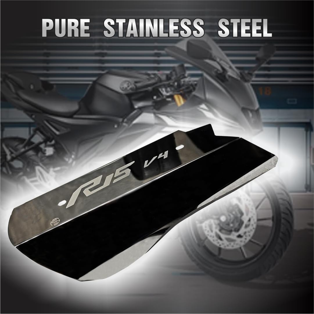 MIKANIX Premium Yamaha R15 V4 Exhaust Cover Silencer Protector