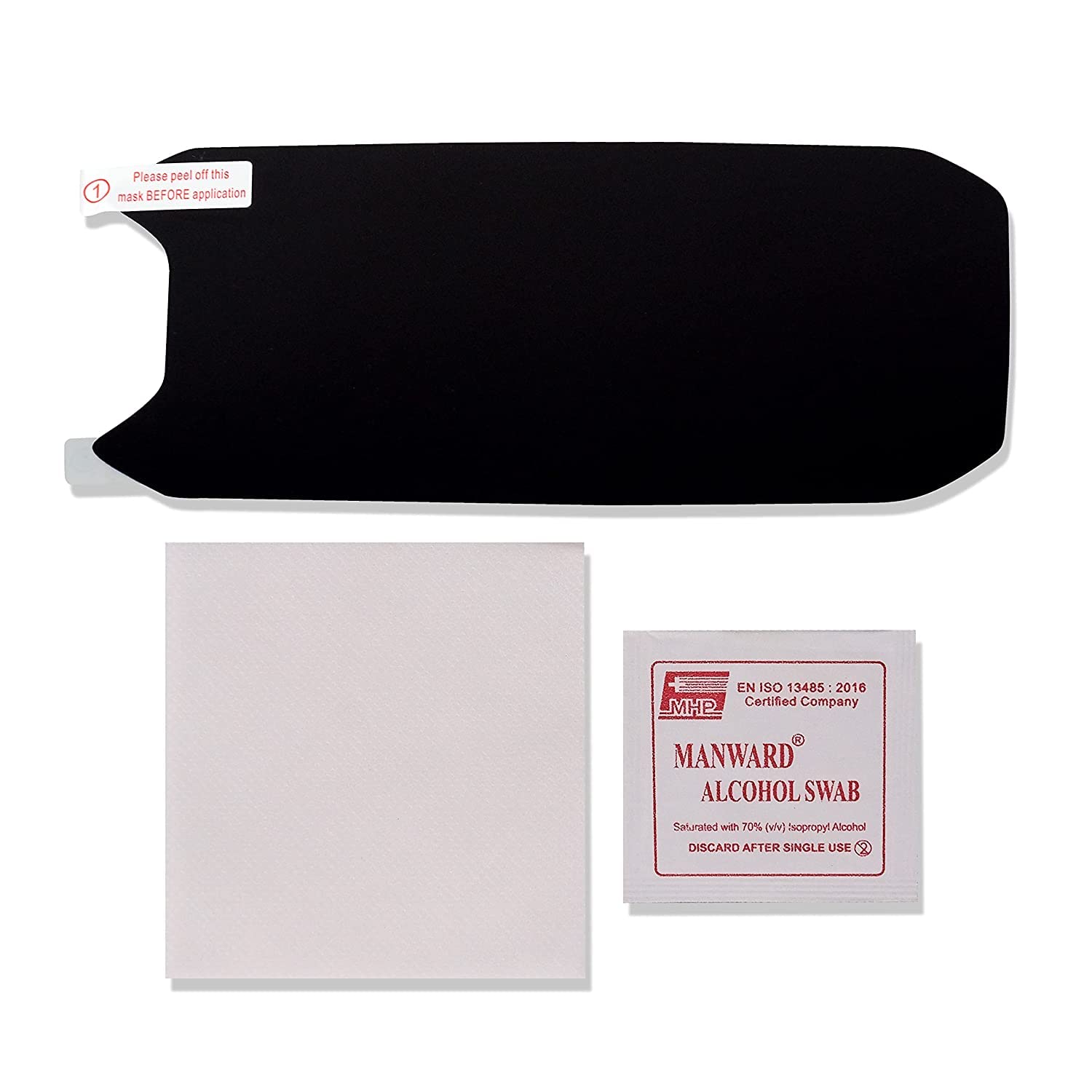 MIKANIX Raider 125 9H Full Screen Speedo Meter Display Screen Tempered Glass/Guard Anti Scratch Protector For TVS Raider 125