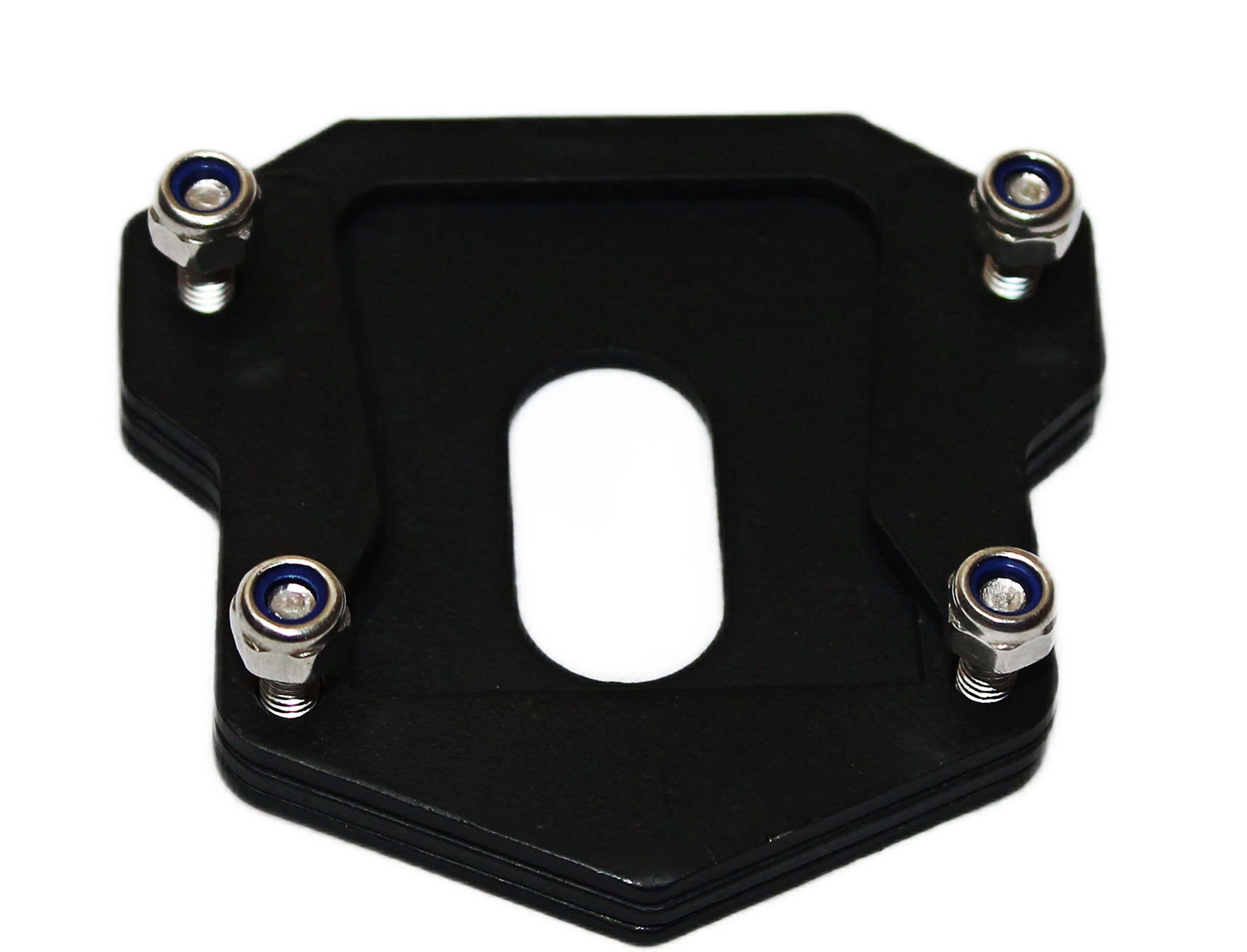 OBEROI'S TRADERS Stainless Steel Side Stand Extender/Stand Pad Compatible for Royal Enfield Hunter 350 Bike