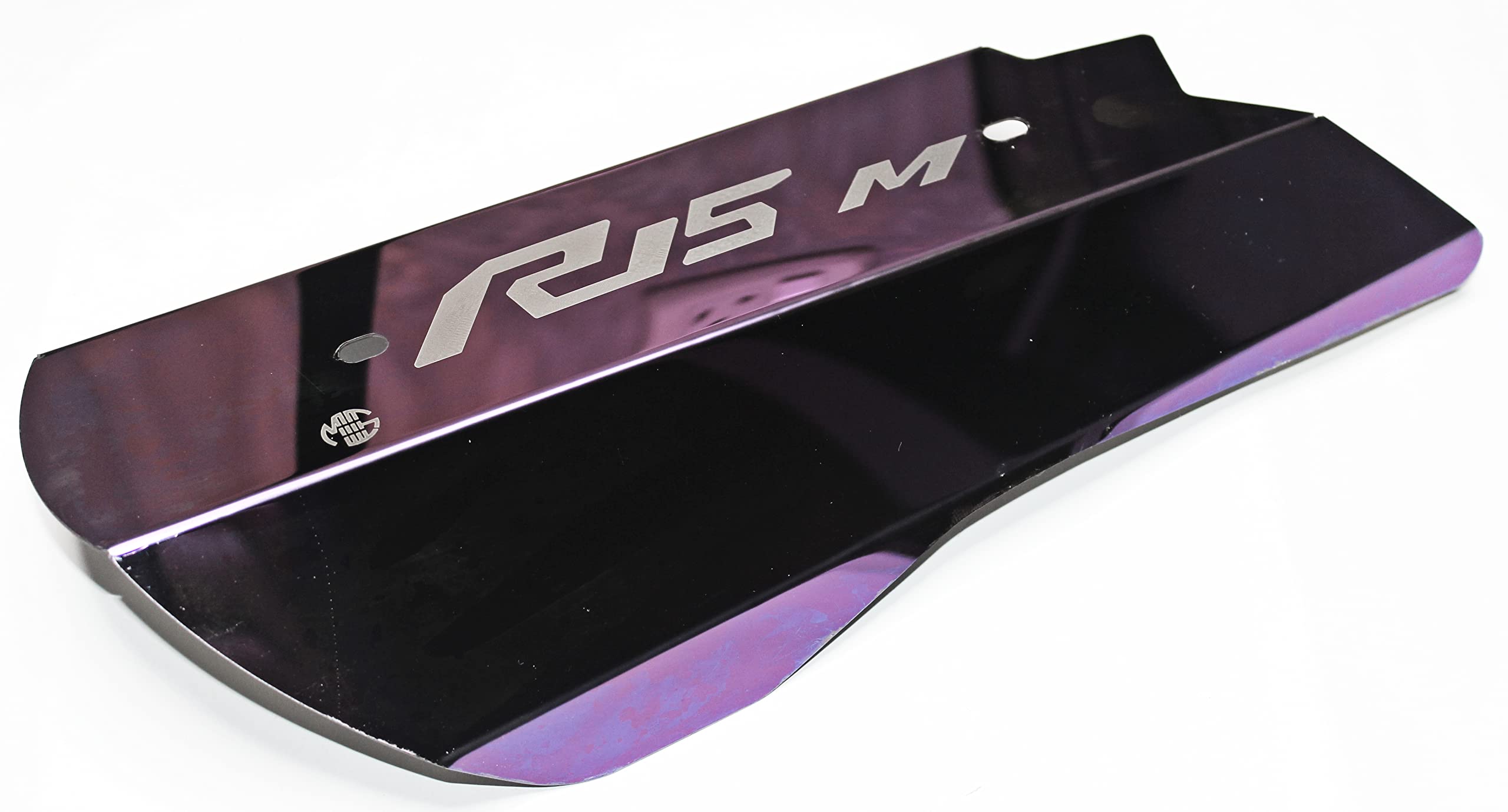 OBEROI'S TRADERS Premium Yamaha R15M Exhaust Cover Silencer Protector (Purple)