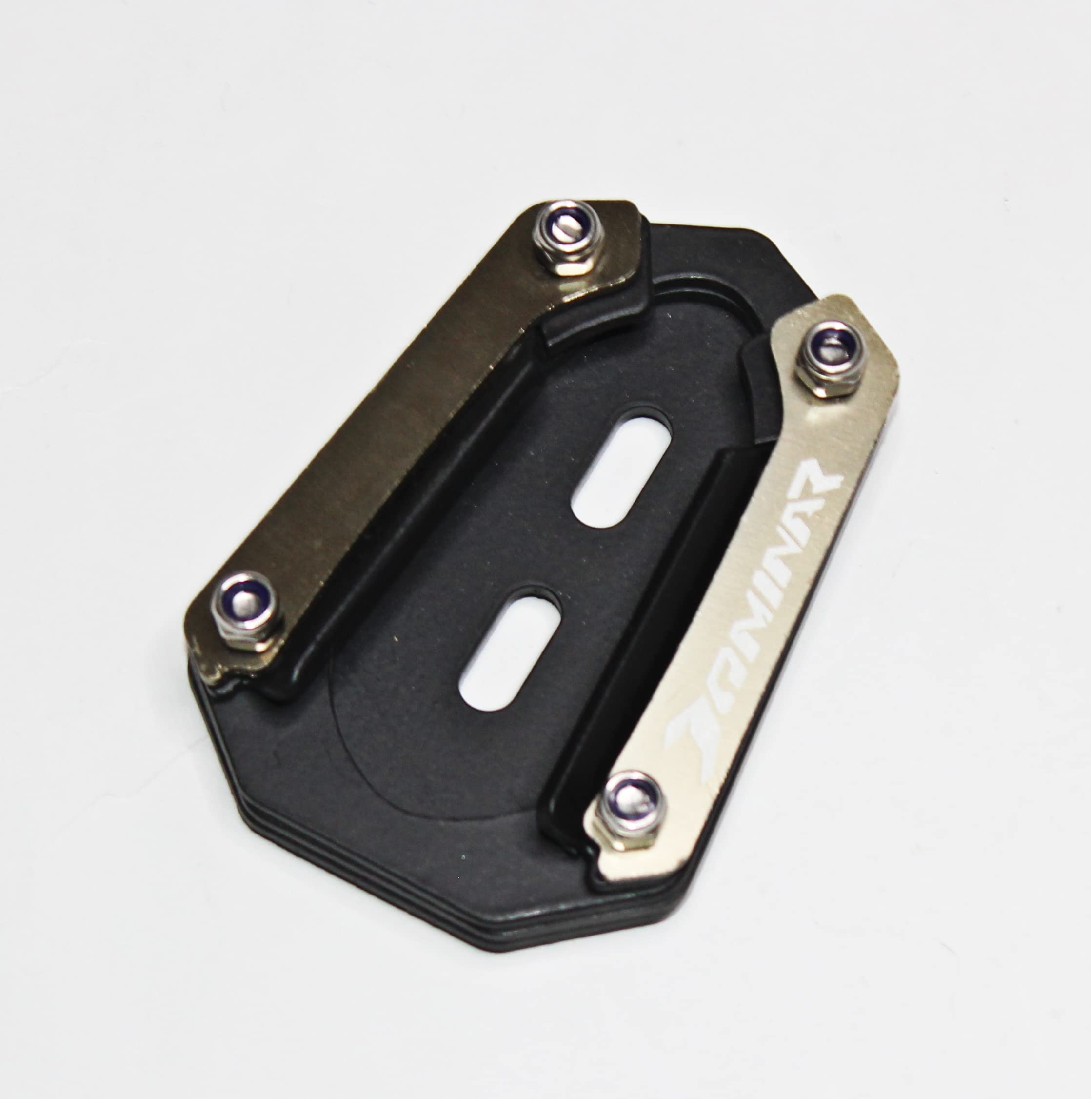 MIKANIX Premium Stainless Steel Side Stand Extender Compatible with/for Bajaj Dominar 250/400