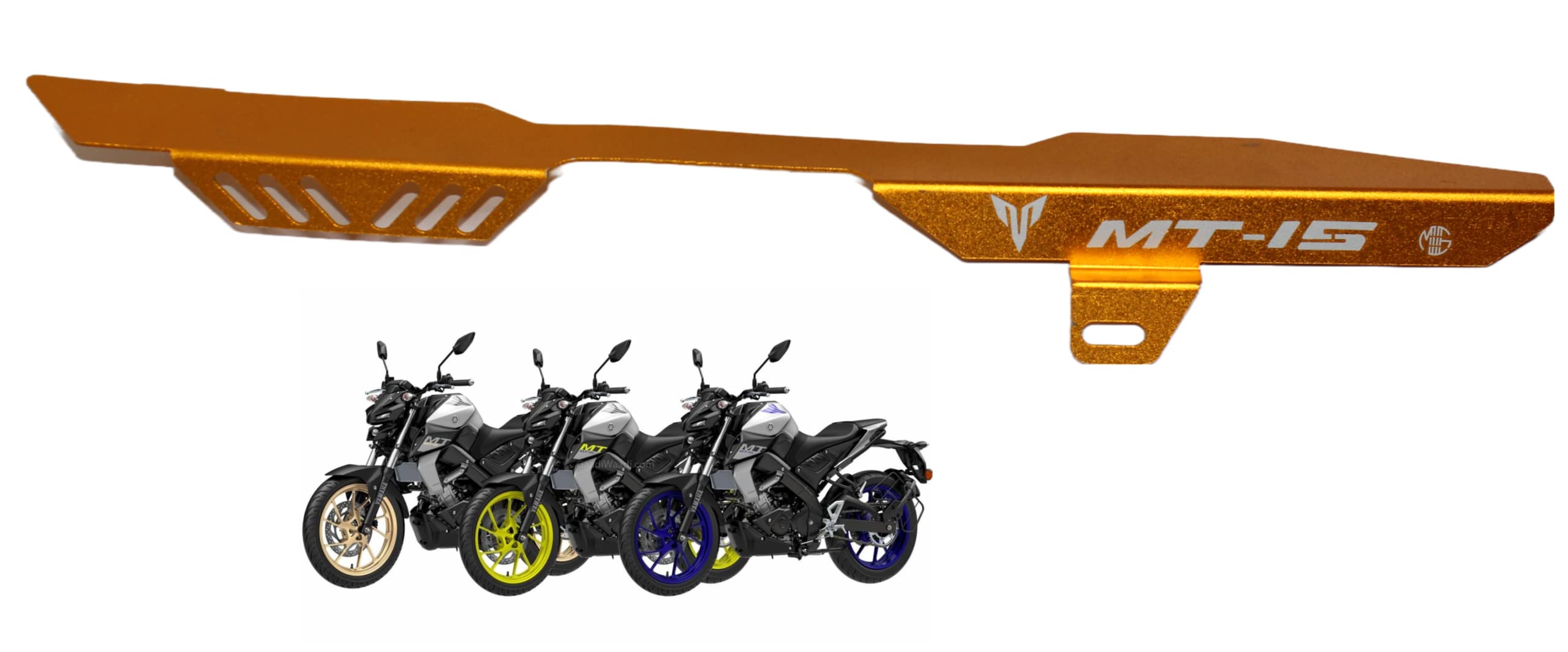 MIKANIX Bike Chain Cover/Chain Mud Protector for Yamaha MT 15