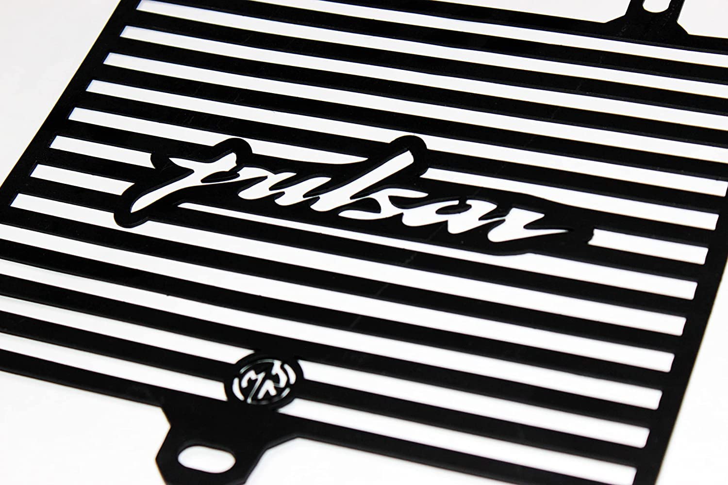 MIKANIX Black Radiator Guard Protector Grill Cover Compatible with Bajaj Pulsar NS & AS Motorcycles