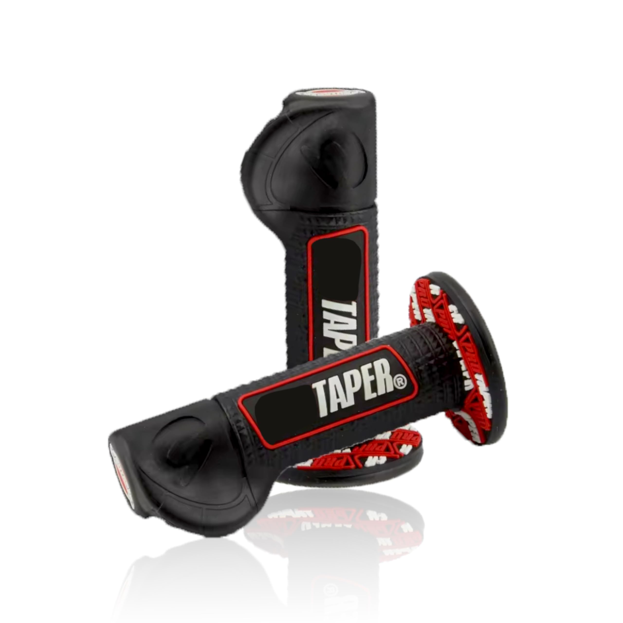 OBEROI'S TRADERS Universal Bike Handlebar Grip Cover with Palm Rest | Non-Slip Rubber Accelerator Grip for Motorcycles, Scooters, Scooty | Dotted Design for Better Control & Comfort