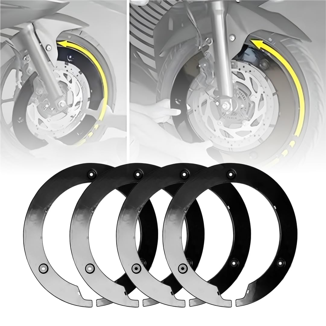 OBEROI’S Traders Universal Front/Rear Pro Disc Wheel Cover 17 Inch Bike Fairing Kit