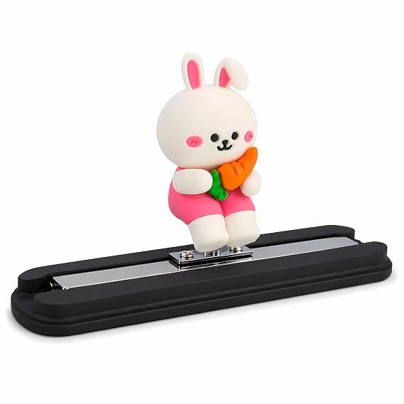 MIKANIX Auto Sliding Car Dashboard Decoration Cute Anime Pooh Character Moving Ornament Interior Accessory