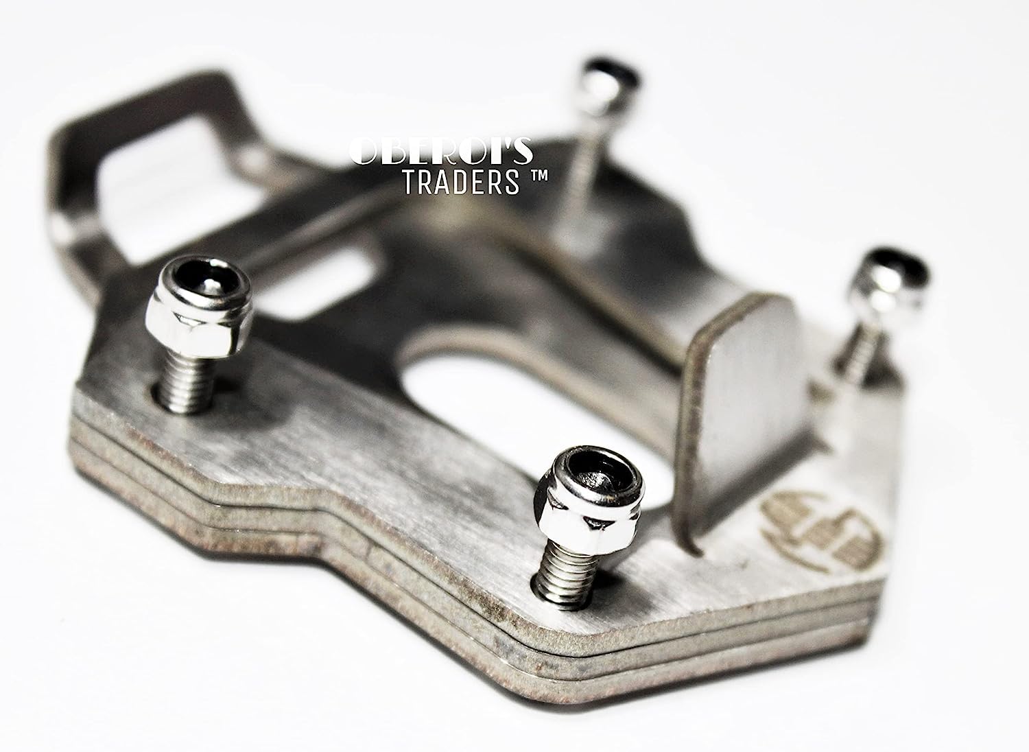 OBEROI'S TRADERS Premium Stainless Steel Side Stand Extender Base Compatible with Royal Enfield Himalayan