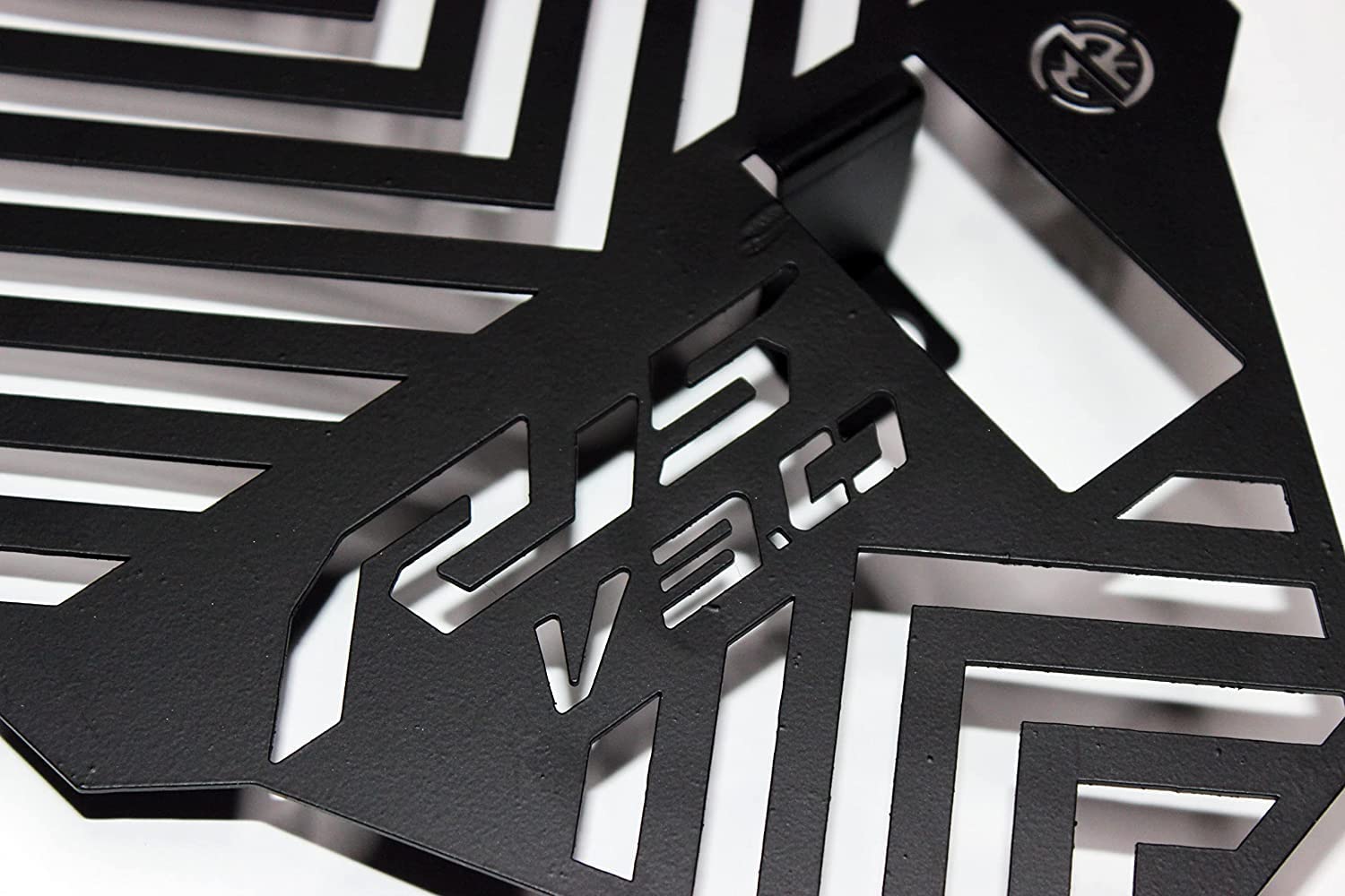 MIKANIX Motorcycle Black Radiator Guard Protector Grill/Fin Cover Compatible with Yamaha R15 V3