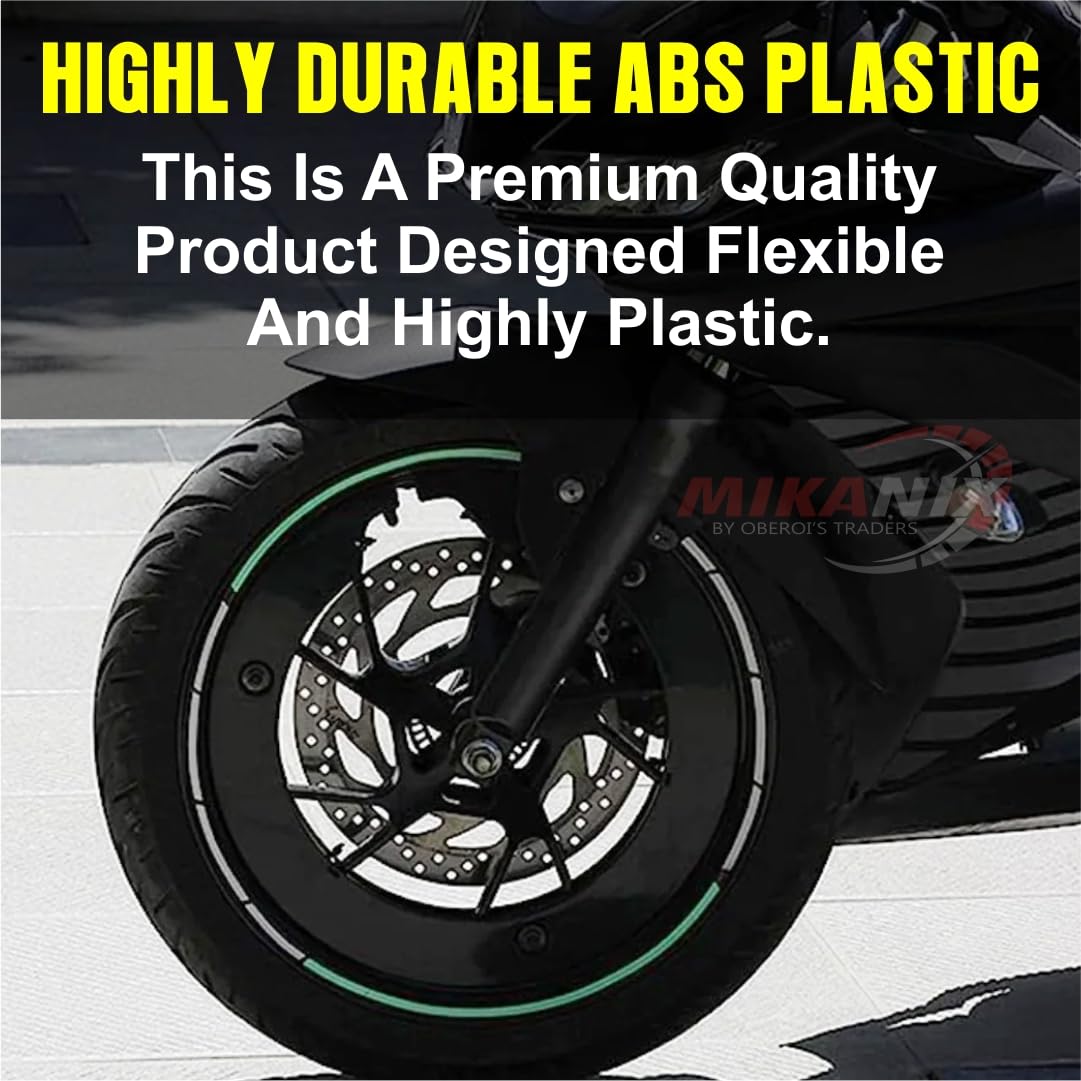 OBEROI’S Traders MT 15 Front/Rear Pro Disc Wheel Cover 17 Inch Bike Fairing Kit for Yamaha MT 15 V1 & V2