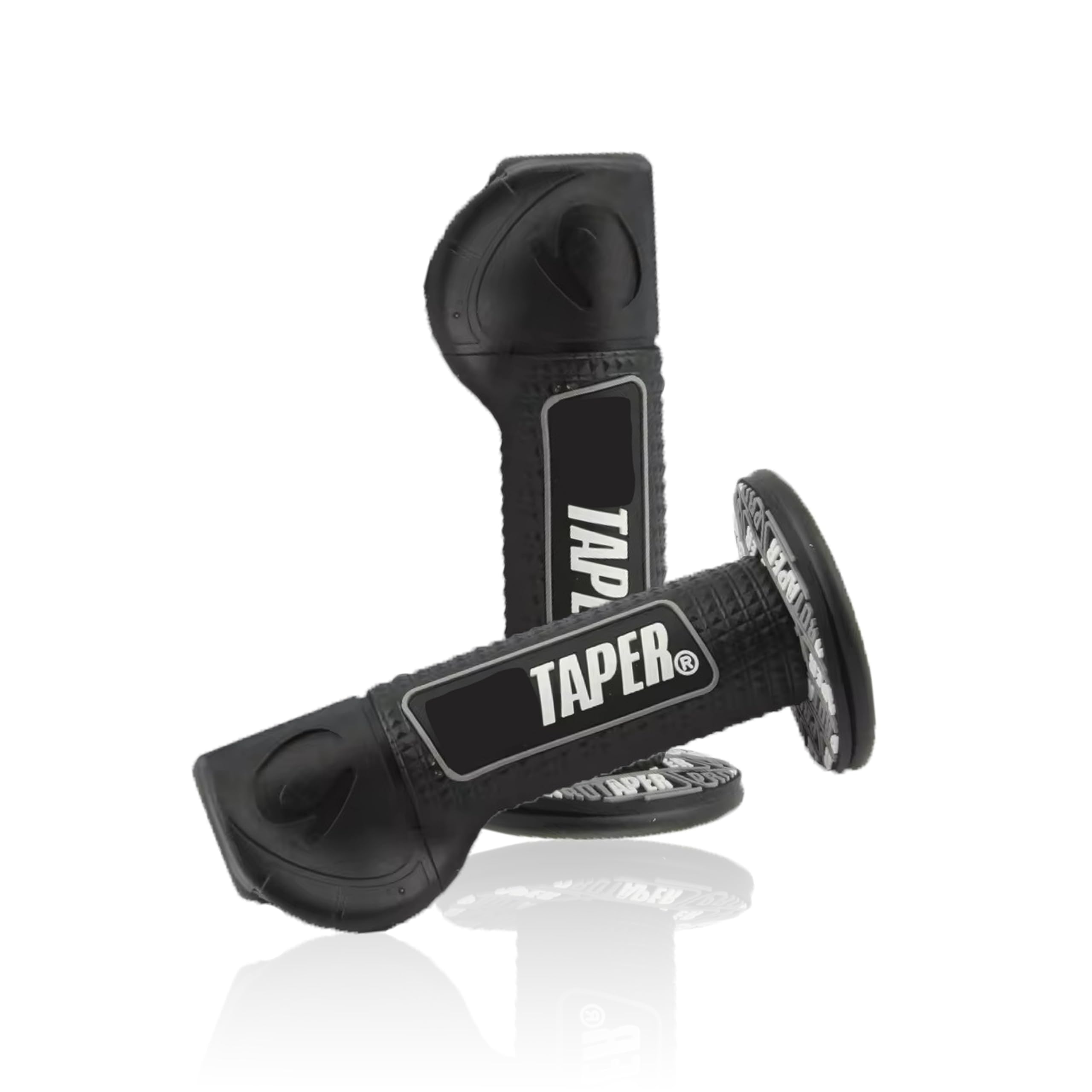 OBEROI'S TRADERS Universal Bike Handlebar Grip Cover with Palm Rest | Non-Slip Rubber Accelerator Grip for Motorcycles, Scooters, Scooty | Dotted Design for Better Control & Comfort