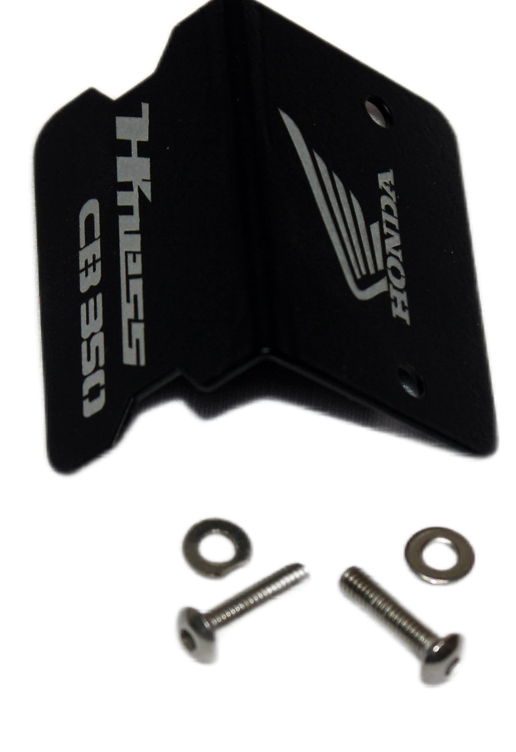 OBEROI'S TRADERS Hnees CB 350 Stainless Steel Bike Front Disc Brake Fluid Reservoir Oil Cap Guard Protector Cover