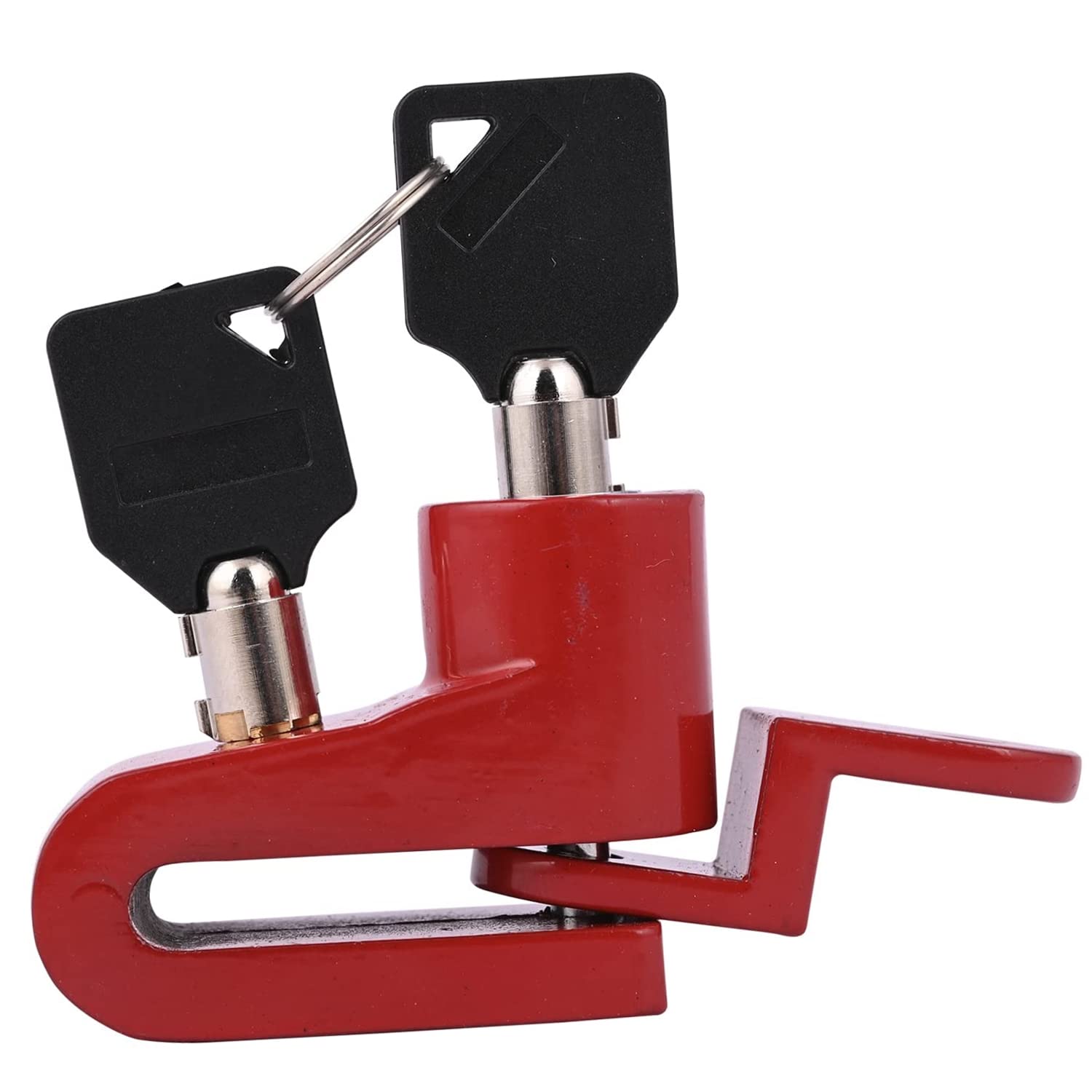 MIKANIX Stainless Steel Heavy Duty Anti Theft Motorcycle Disc Brake Lock Universal for Bikes and Scooty Security