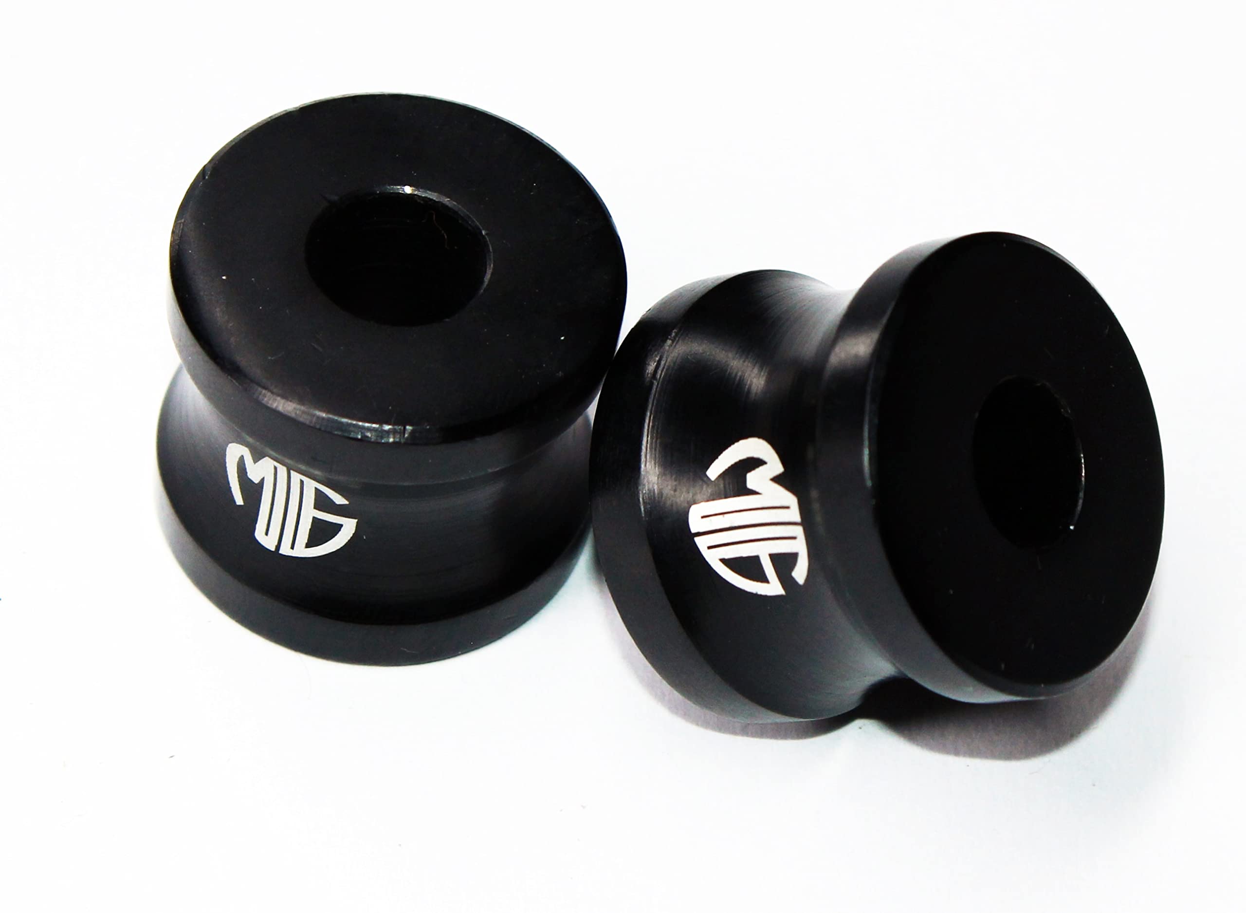 BSO OBEROI'S TRADERS Premium Handlebar Risers for Royal Enfield Interceptor 650, Black Steel with Aluminum