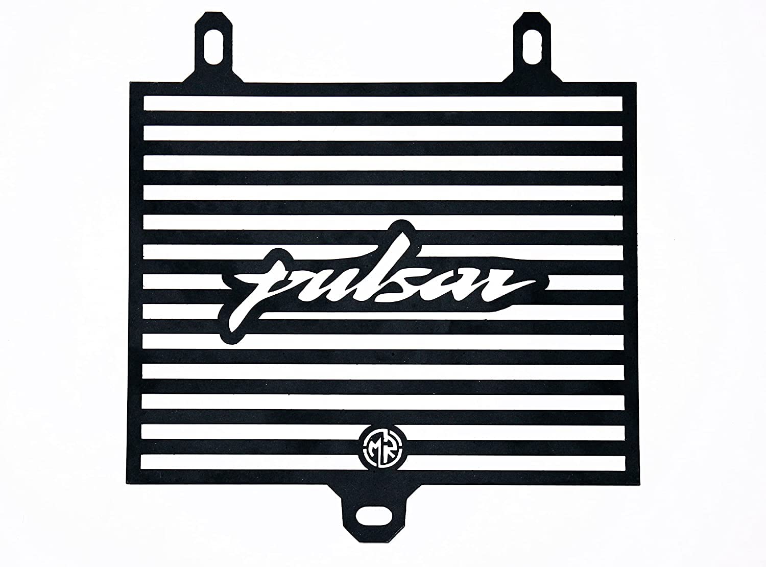 MIKANIX Black Radiator Guard Protector Grill Cover Compatible with Bajaj Pulsar NS & AS Motorcycles