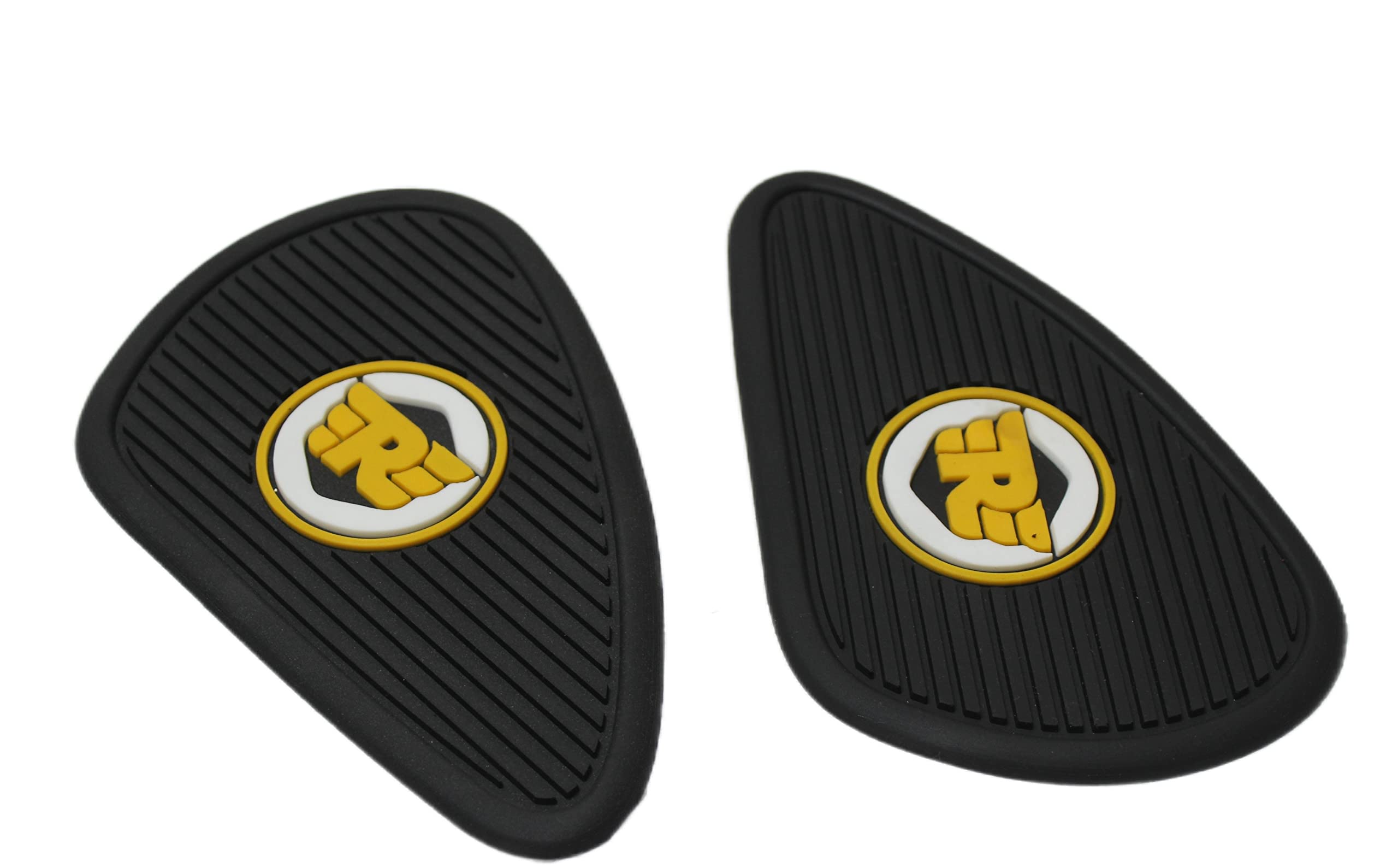 MIKANIX Universal Bullet Bike Anti Slip Silicone Tank Pad/Thai Pad Waterproof Sticker for Royal Enfield All Models