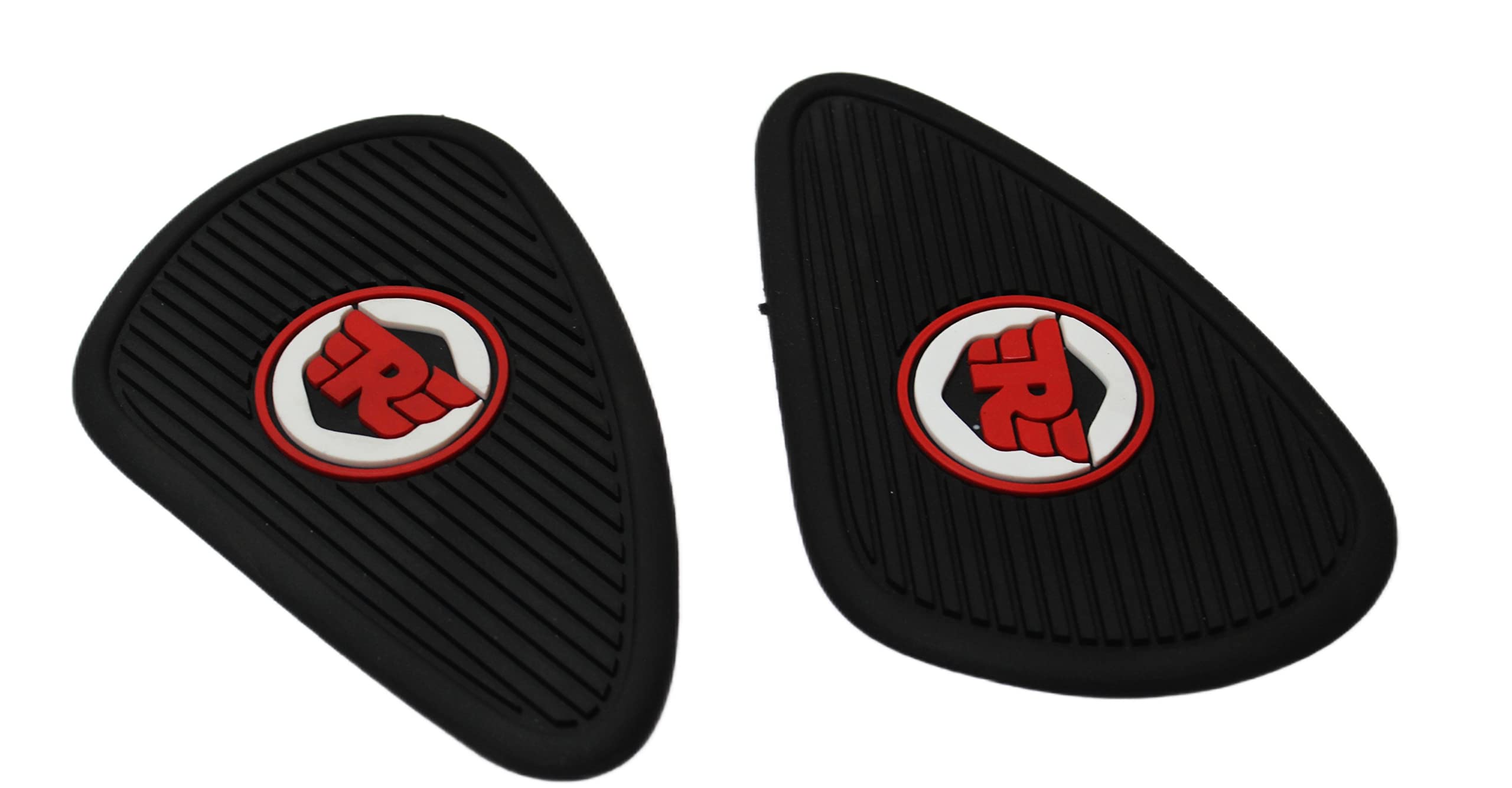 MIKANIX Universal Bullet Bike Anti Slip Silicone Tank Pad/Thai Pad Waterproof Sticker for Royal Enfield All Models