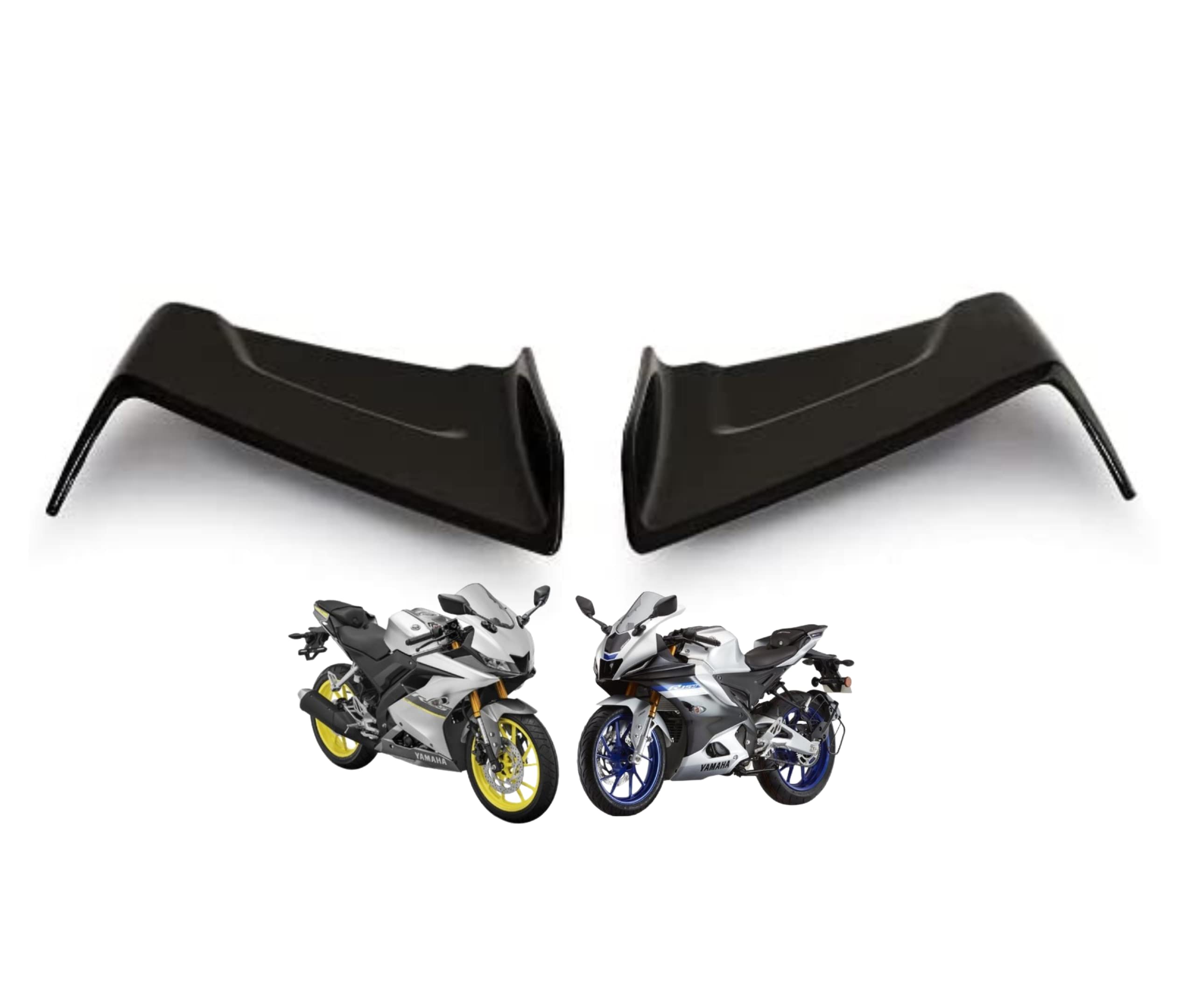 MIKANIX R15 V3, V4 & M Side PRO Canard Winglet | Fairing Wing Kit | Wind Deflector