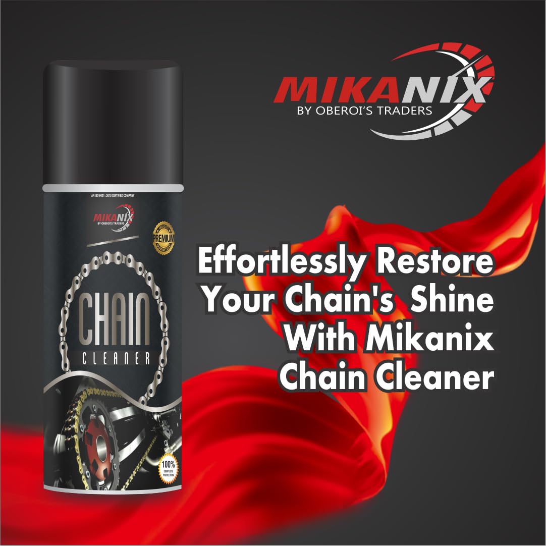 OBEROI'S TRADERS Premium Bike Chain Cleaner Spray For Motorbike and Bicycle | Cleans | Shines And Protects
