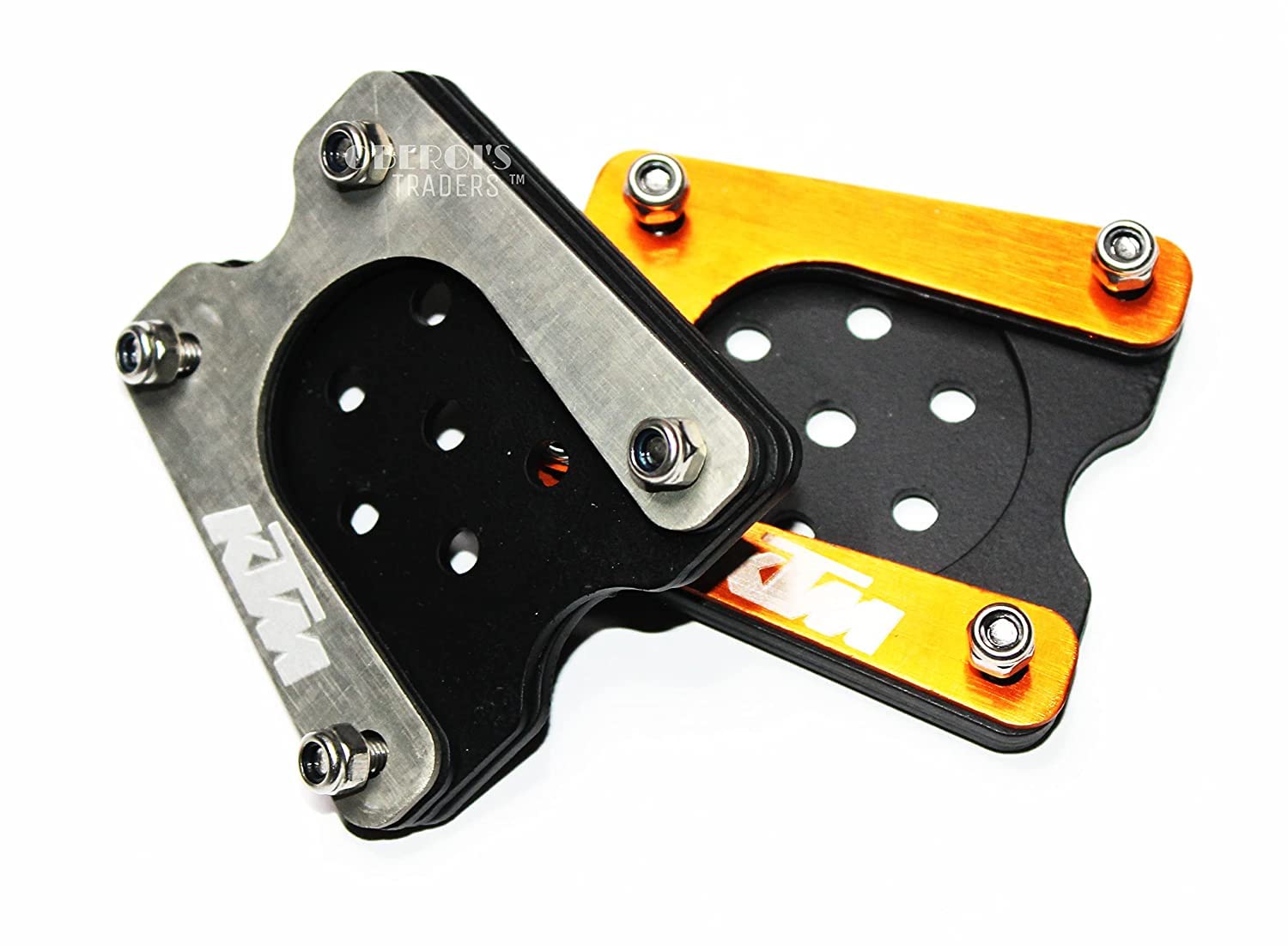 OBEROI'S TRADERS Premium Side Stand Extender Base Compatible with/for KTM Duke,KTM RC All Models