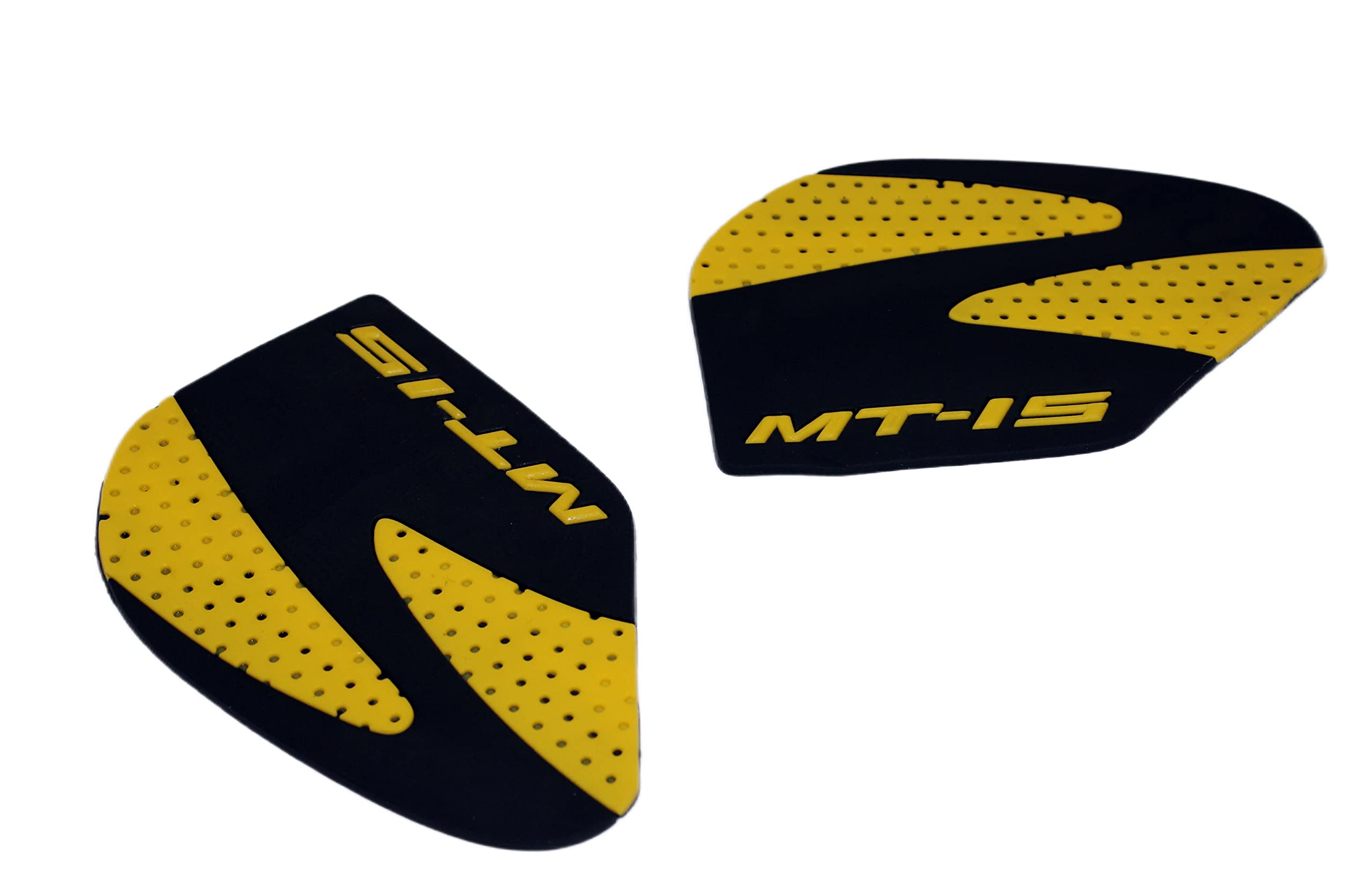 OBEROI'S TRADERS Anti Slip Silicone Tank Pad/Thai Pad Waterproof Sticker for Yamaha MT 15 Bike