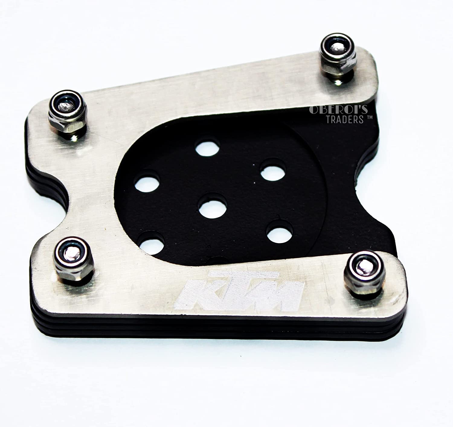 OBEROI'S TRADERS Premium Side Stand Extender Base Compatible with/for KTM Duke,KTM RC All Models
