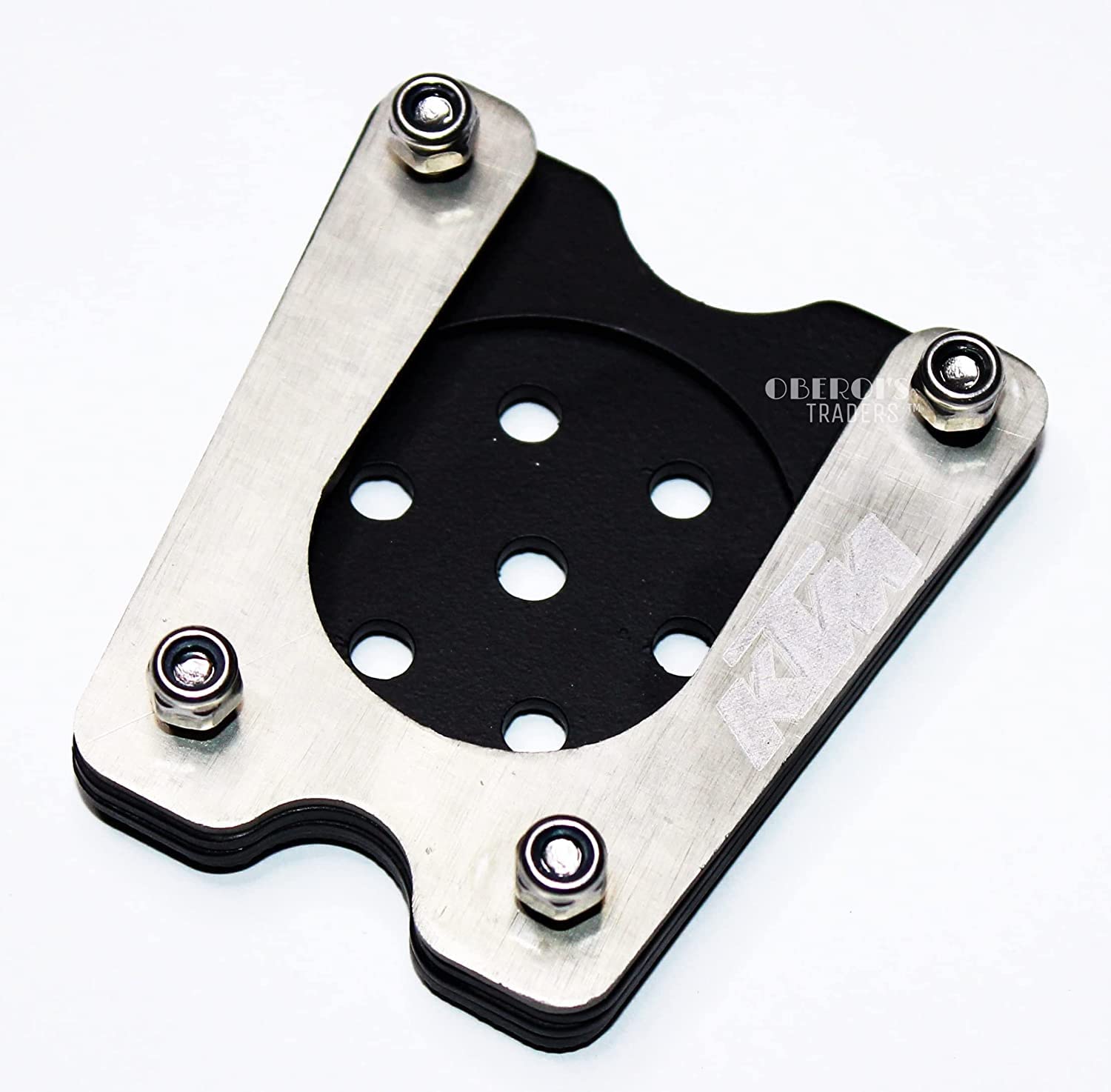 OBEROI'S TRADERS Premium Side Stand Extender Base Compatible with/for KTM Duke,KTM RC All Models
