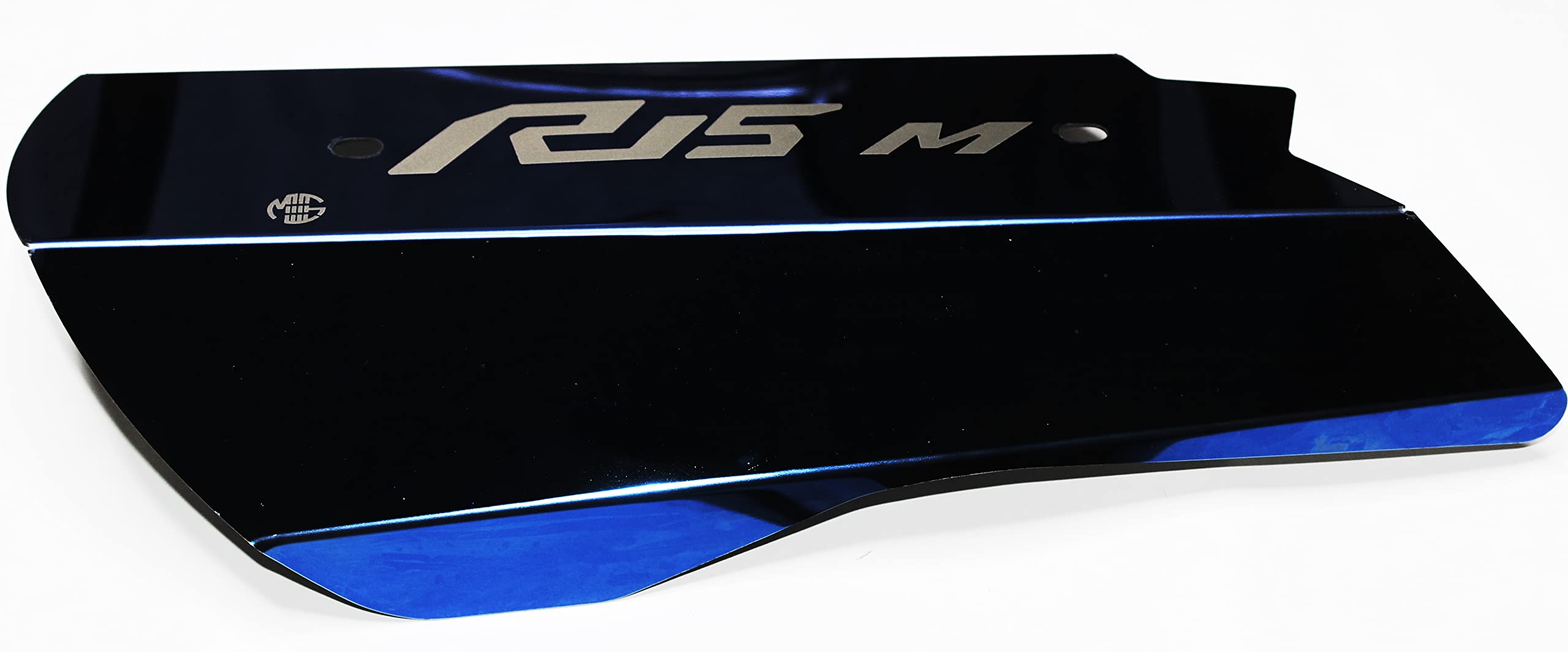 MIKANIX Premium Yamaha R15M Exhaust Cover Silencer Protector (Blue)