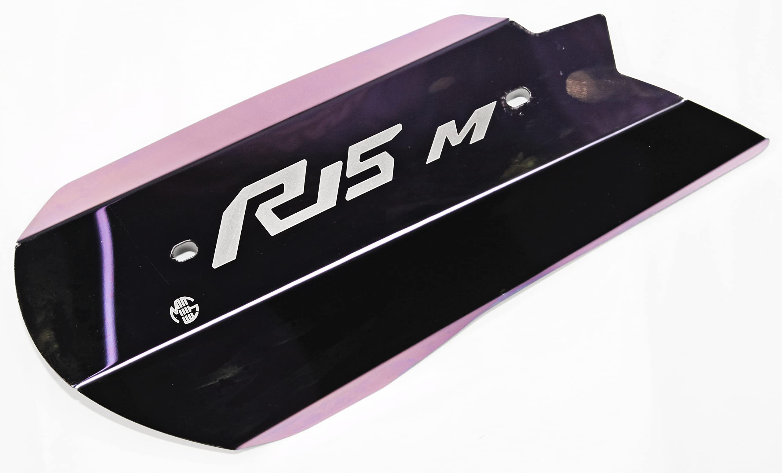 OBEROI'S TRADERS Premium Yamaha R15M Exhaust Cover Silencer Protector (Purple)