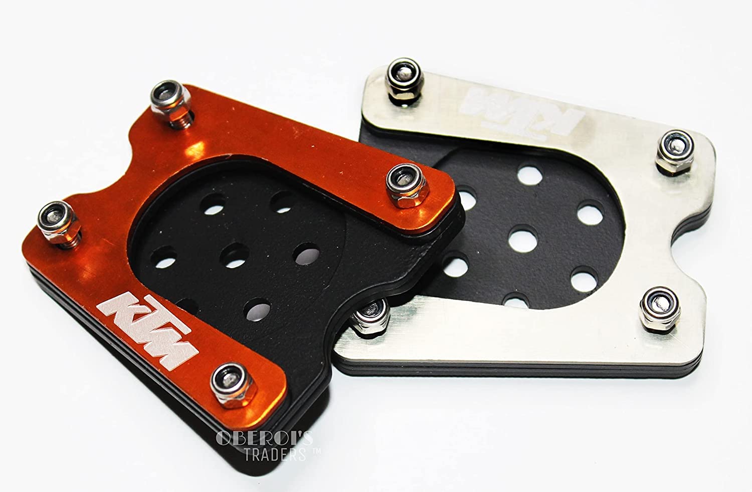 OBEROI'S TRADERS Premium Side Stand Extender Base Compatible with/for KTM Duke,KTM RC All Models