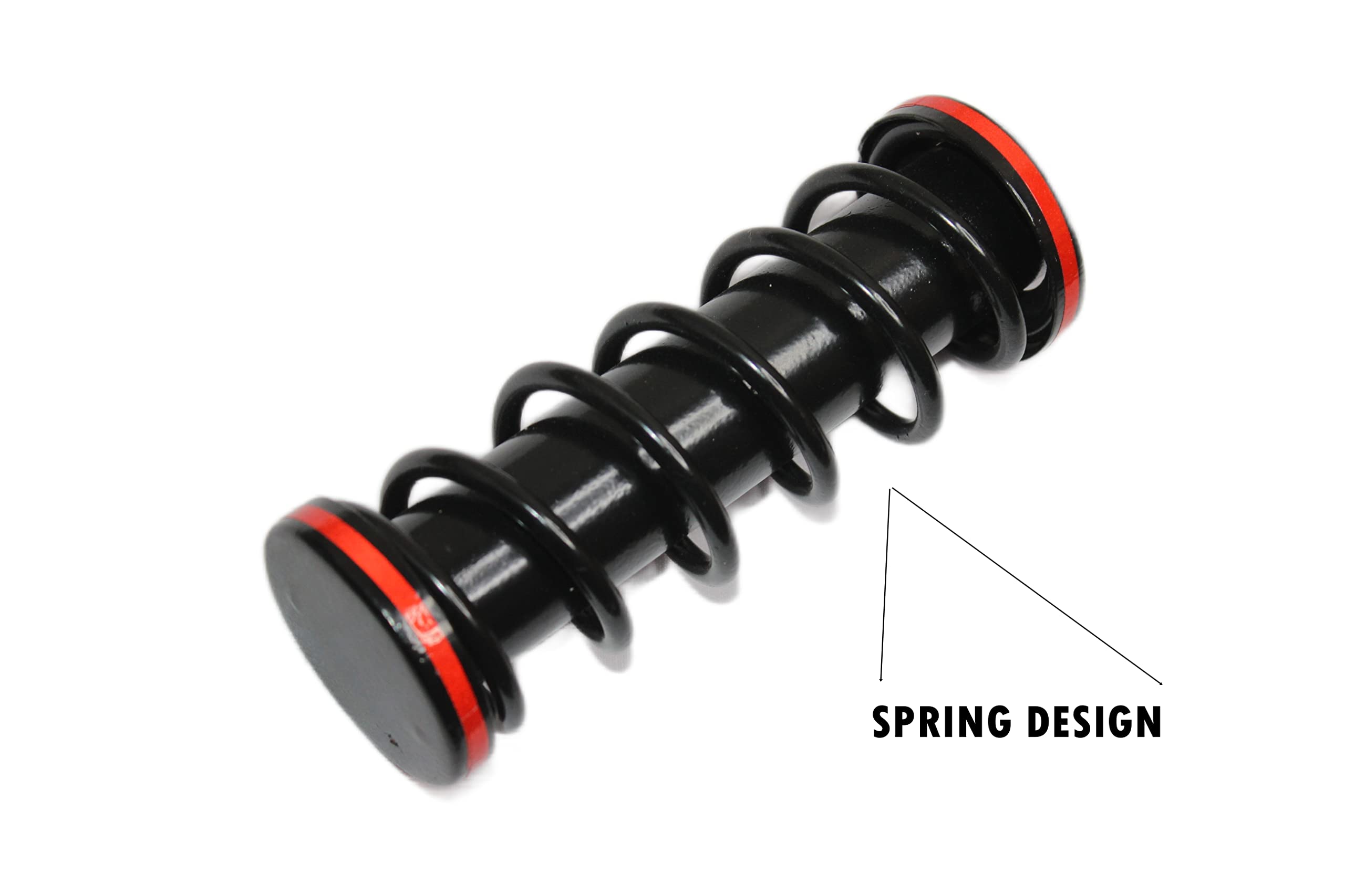 MIKANIX Spring Leg Guard/Bike Crash Guard Single Rod for Heavy Duty