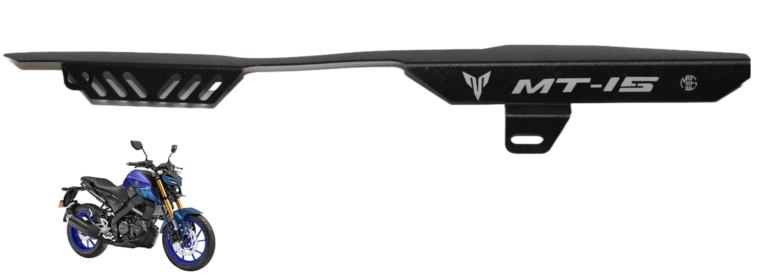 MIKANIX Bike Chain Cover/Chain Mud Protector for Yamaha MT 15