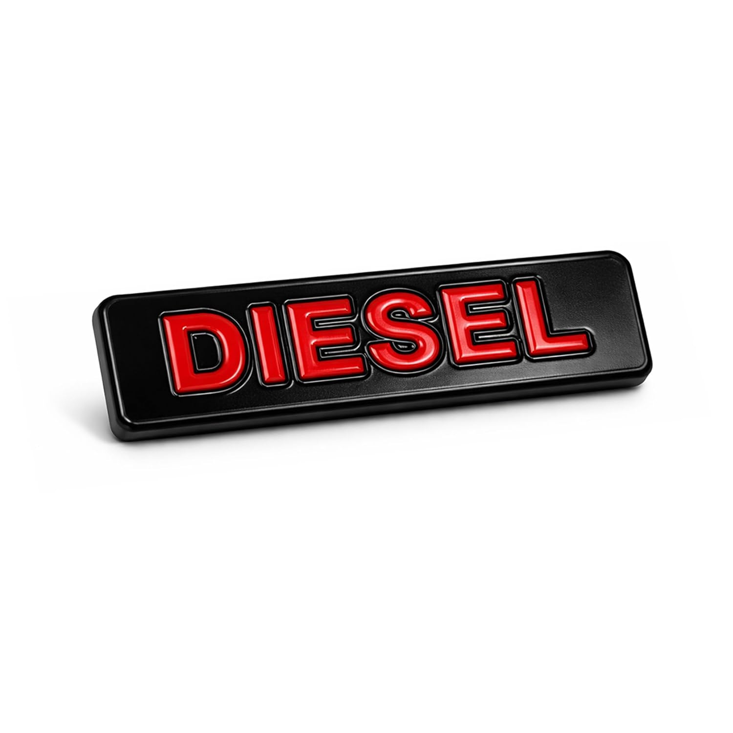 MIKANIX Car Diesel & Petrol Fuel Tank Cap Emblem Sticker | 3D Abs Fuel Indicator Badge | Universal Fit | Durable, Waterproof & Easy Peel Stick
