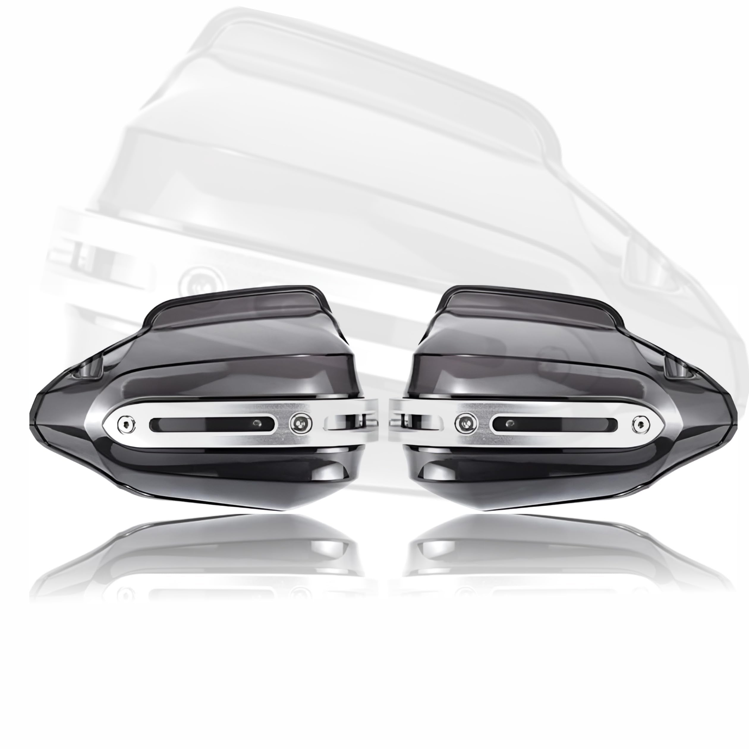 MIKANIX Plastic Universal Hand Guard Brake/Clutch Lever Guard Protector/Wind Deflector For All Bikes