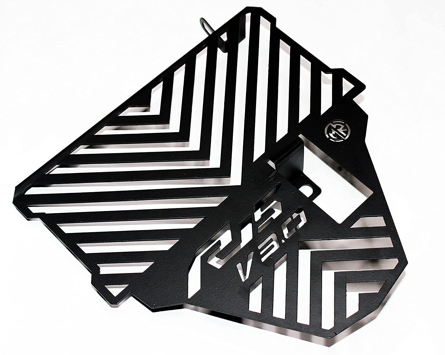 MIKANIX Motorcycle Black Radiator Guard Protector Grill/Fin Cover Compatible with Yamaha R15 V3